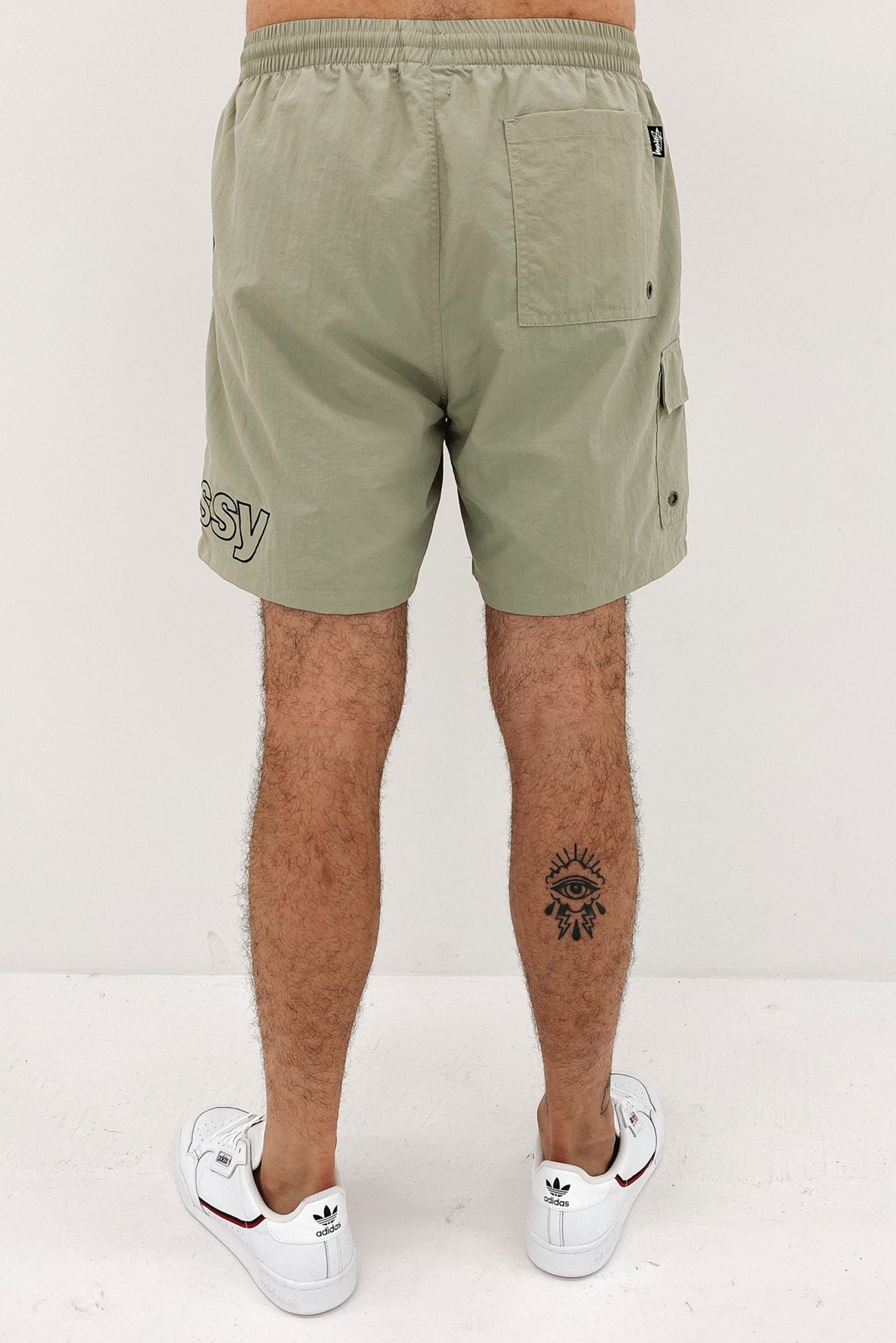 Italic Pocket Long Beachshort Stone