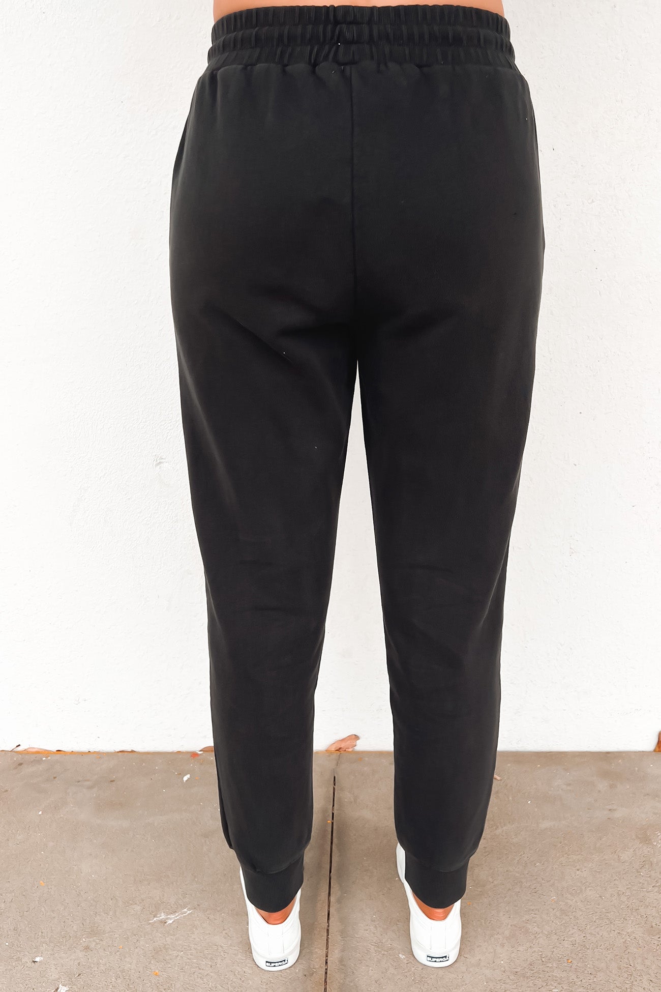 JNJL Essential Track Pant Washed Black
