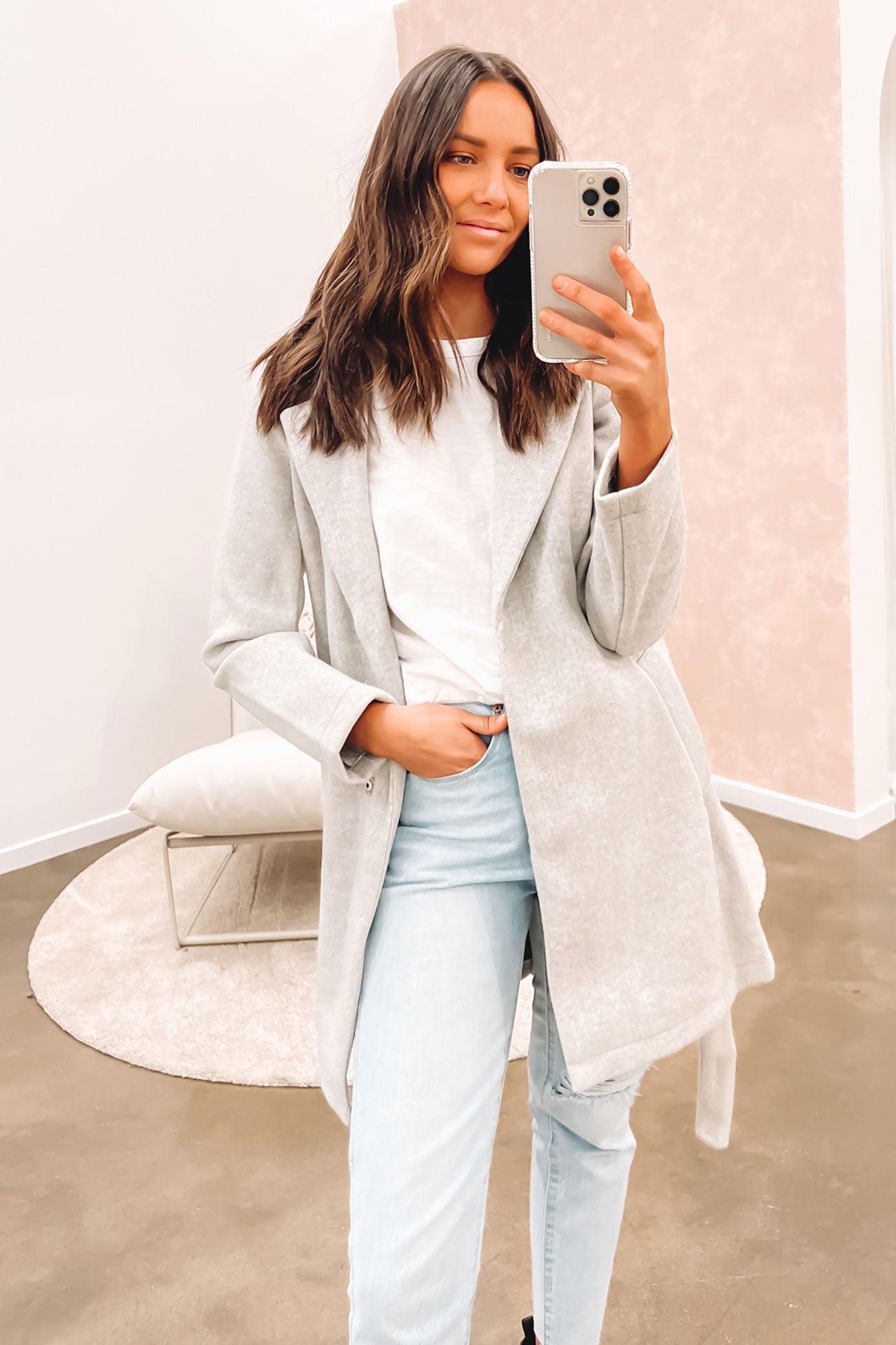Jacinta Coat Grey