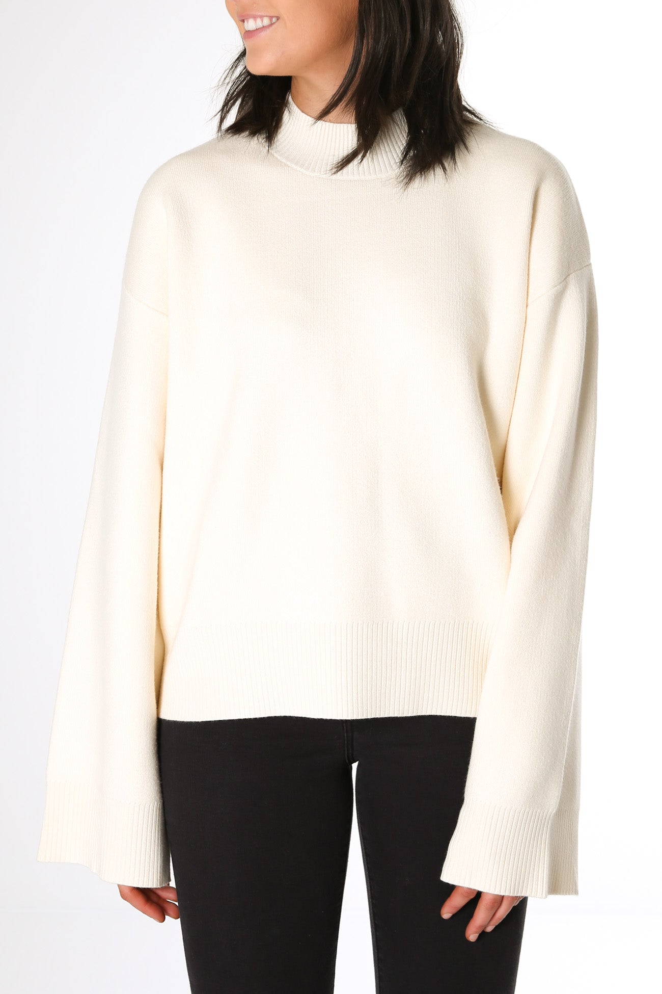 Jacques Knitted Sweater Cloud April