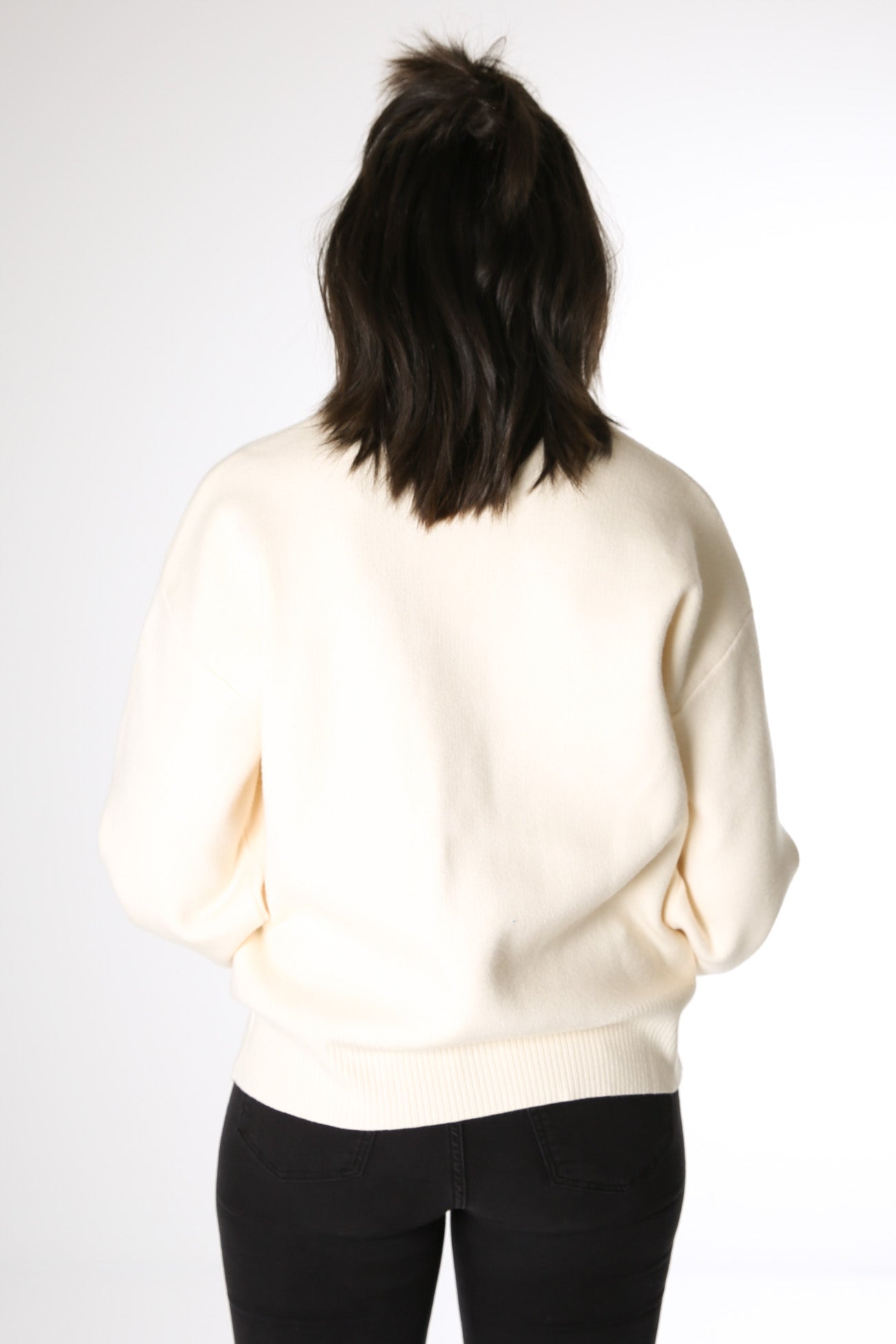 Jacques Knitted Sweater Cloud April