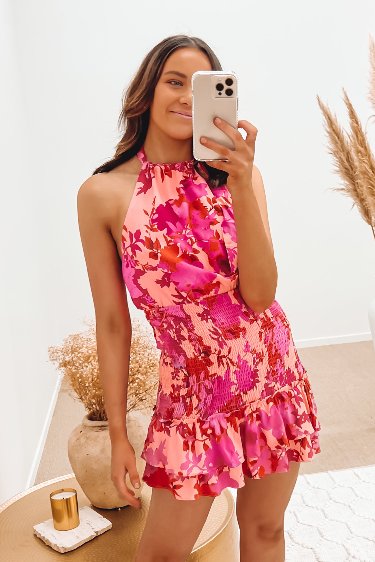 Jole Mini Dress Pink