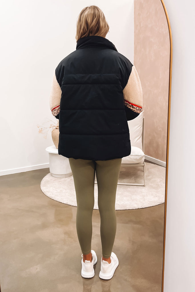 jordan puffer jacket black