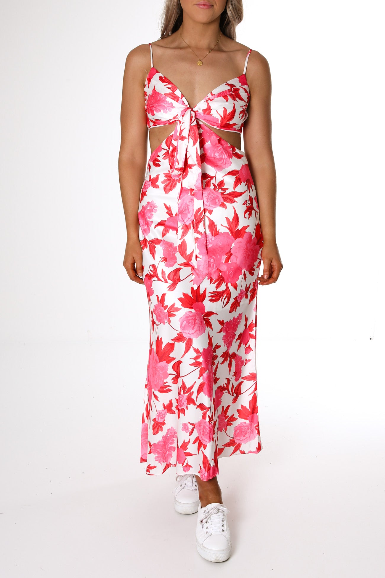 Justice Midi Dress Pink