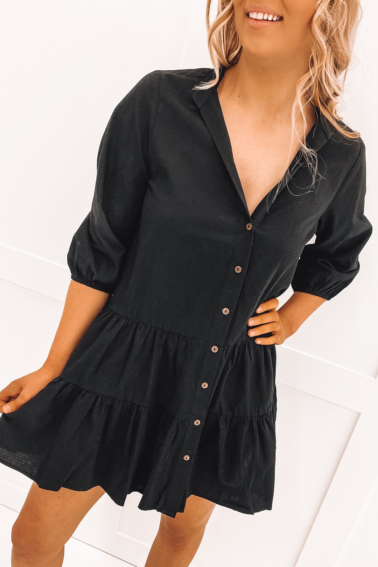 Kai Mini Dress Black
