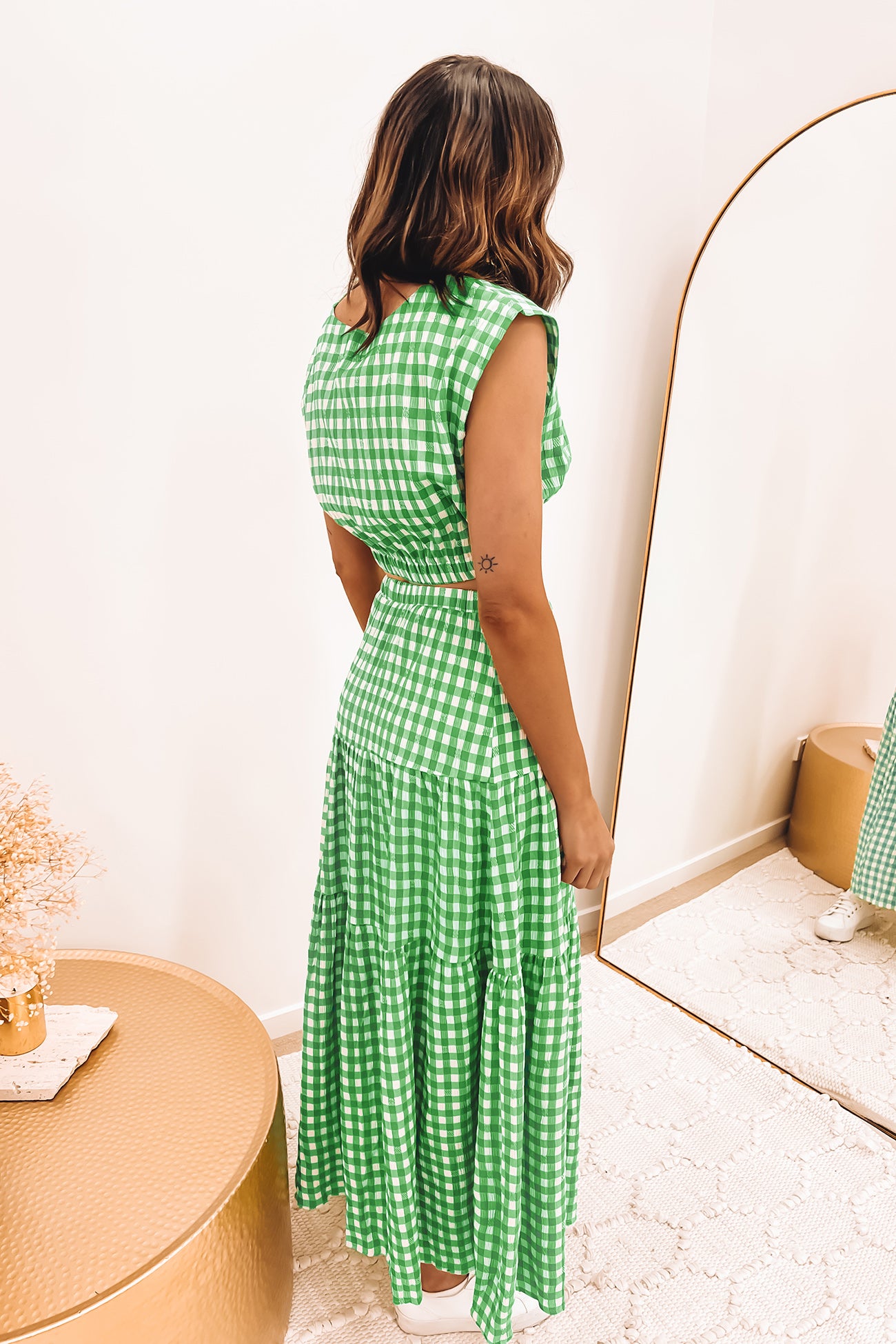 Keaton Set Green Check