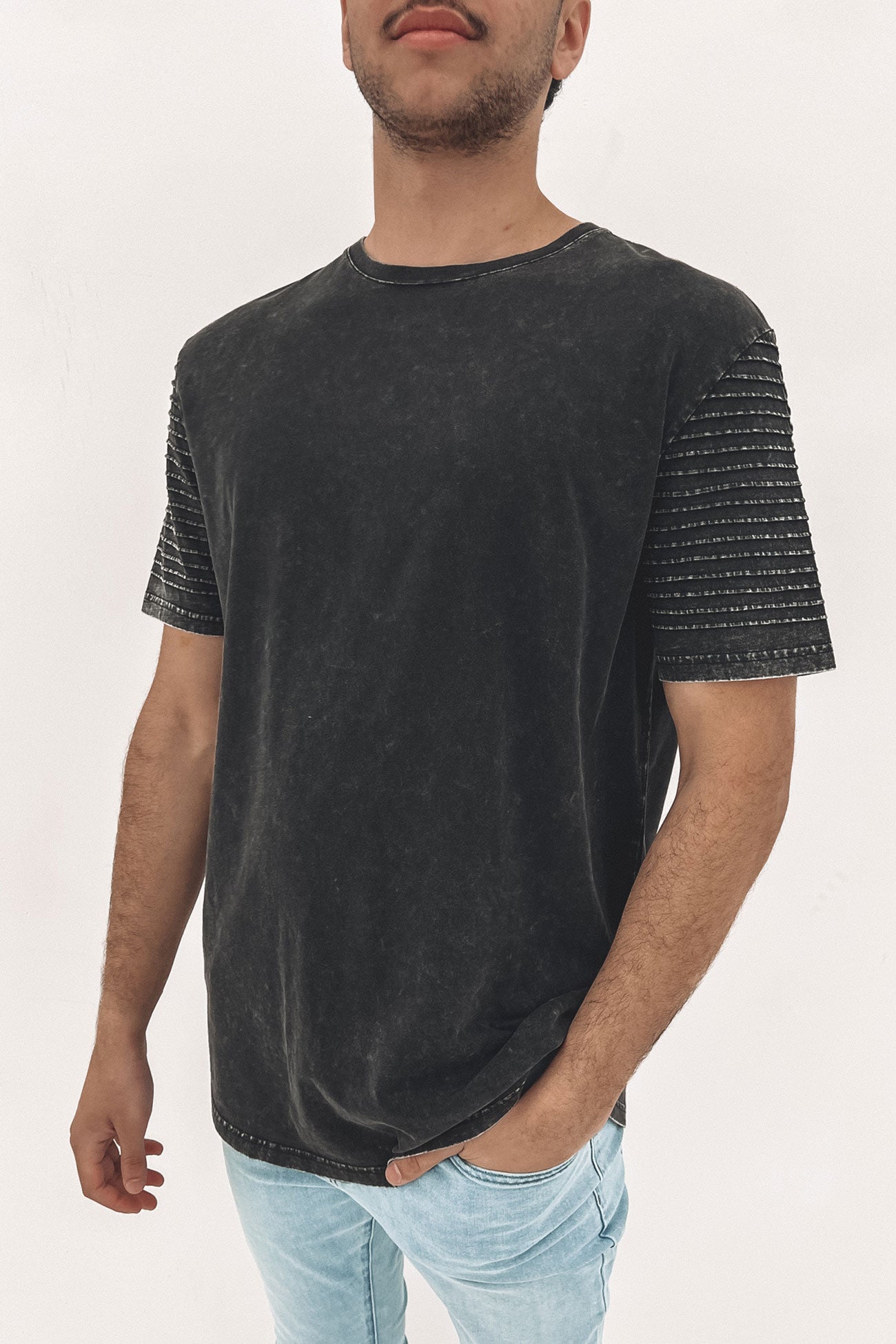 Kent Tee Acid Black
