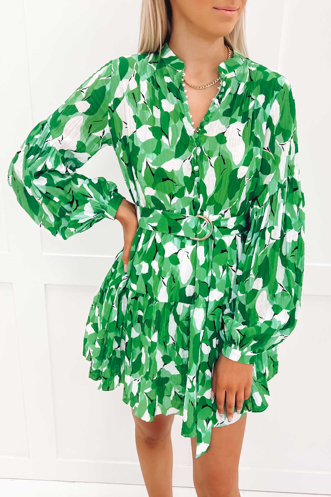 Kienna Mini Dress Green