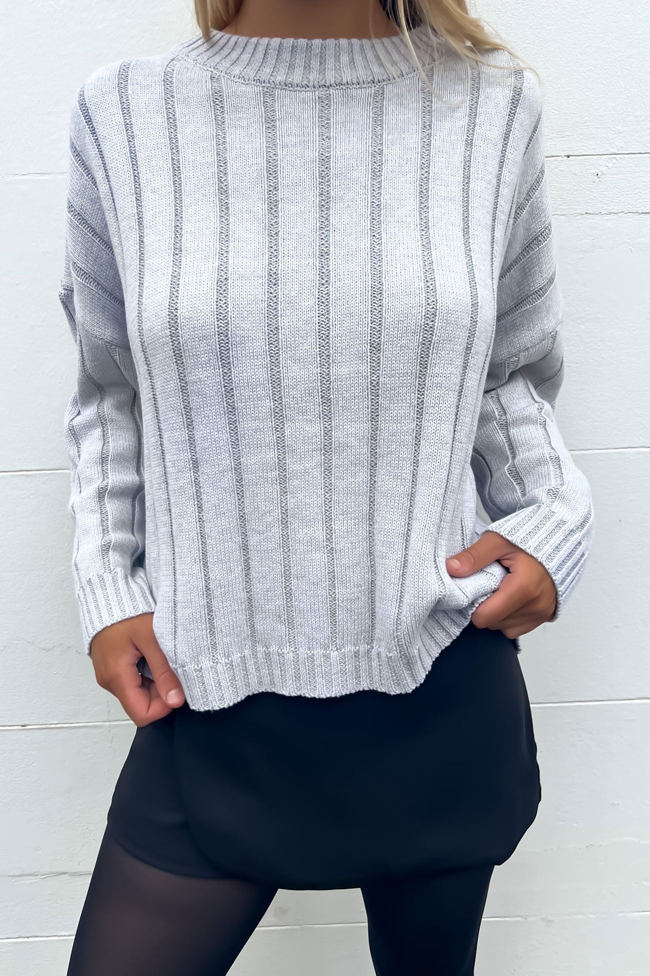 Laith Knit Grey