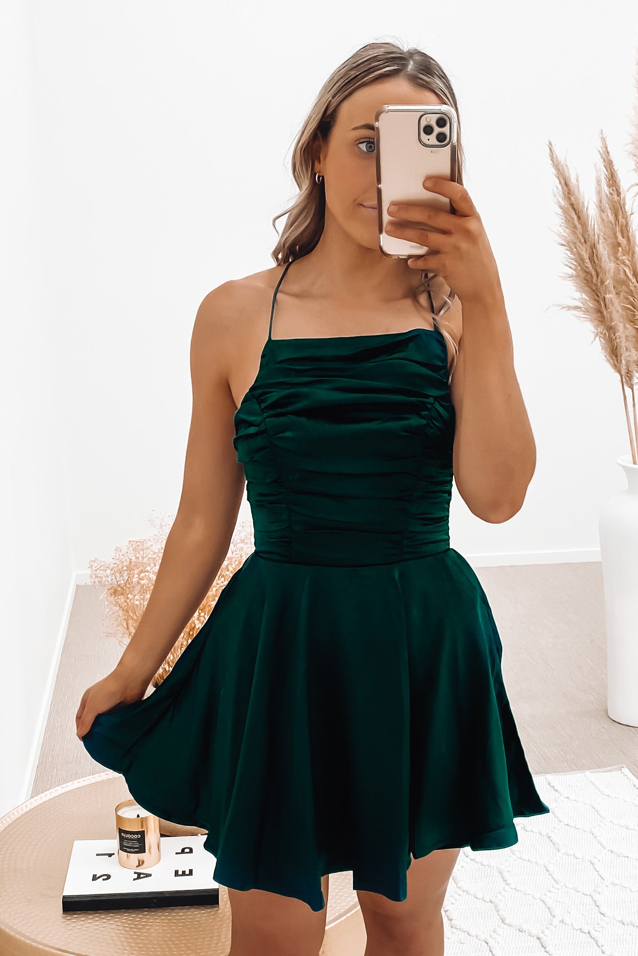 Londyn Mini Dress Green