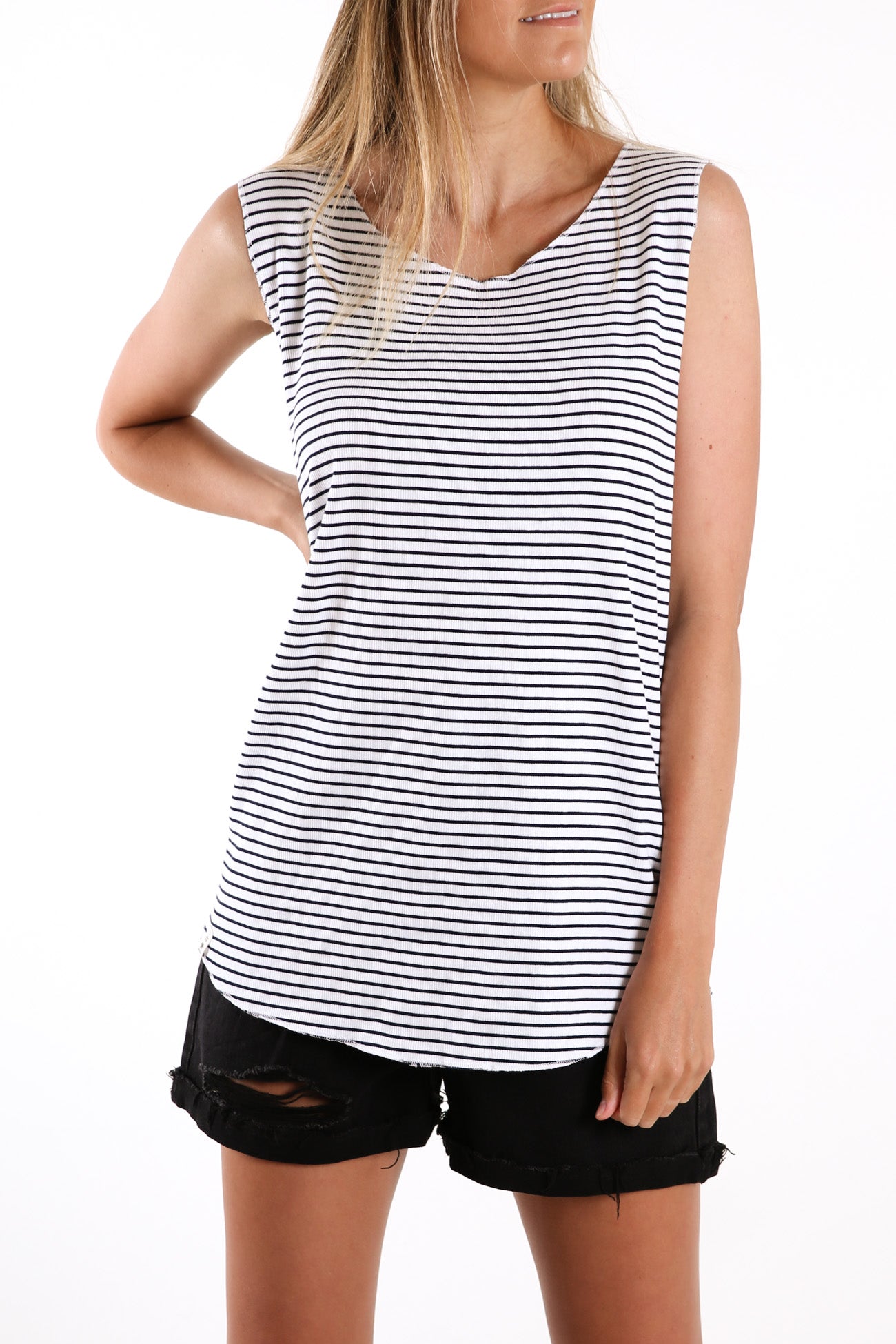 Lottie Layer Tank White
