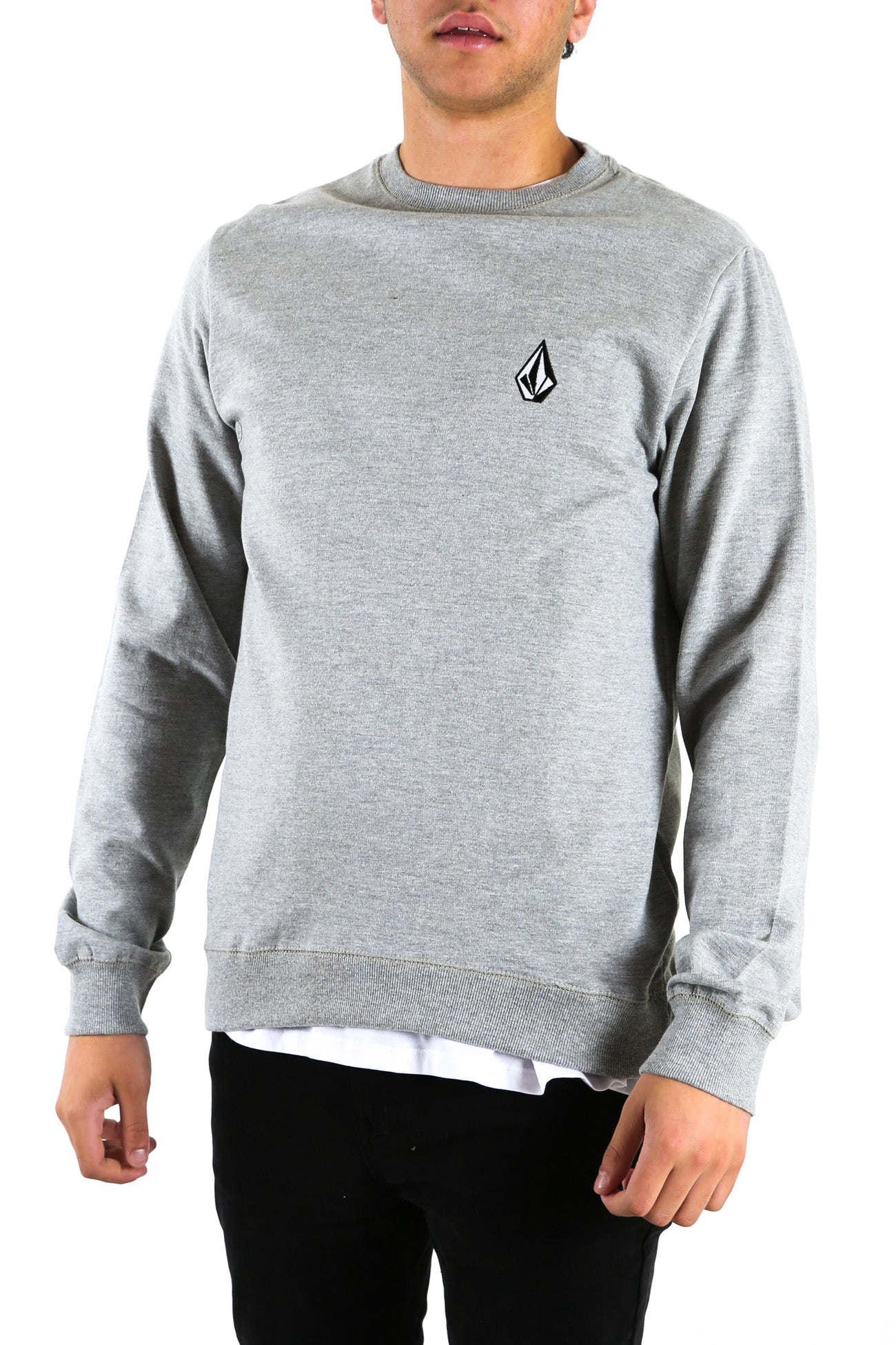 Loyal 2 Crew Fleece Heather Grey