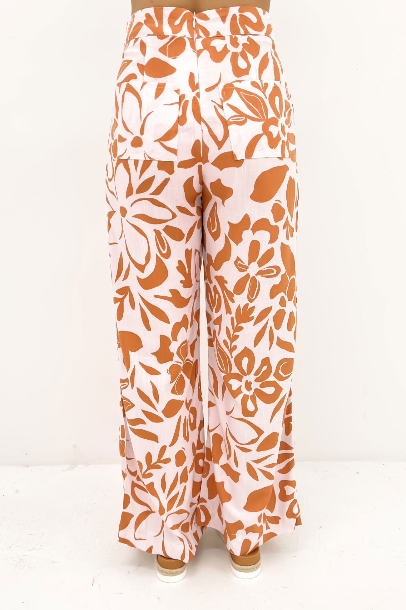 Lulu Pant Pink Rust