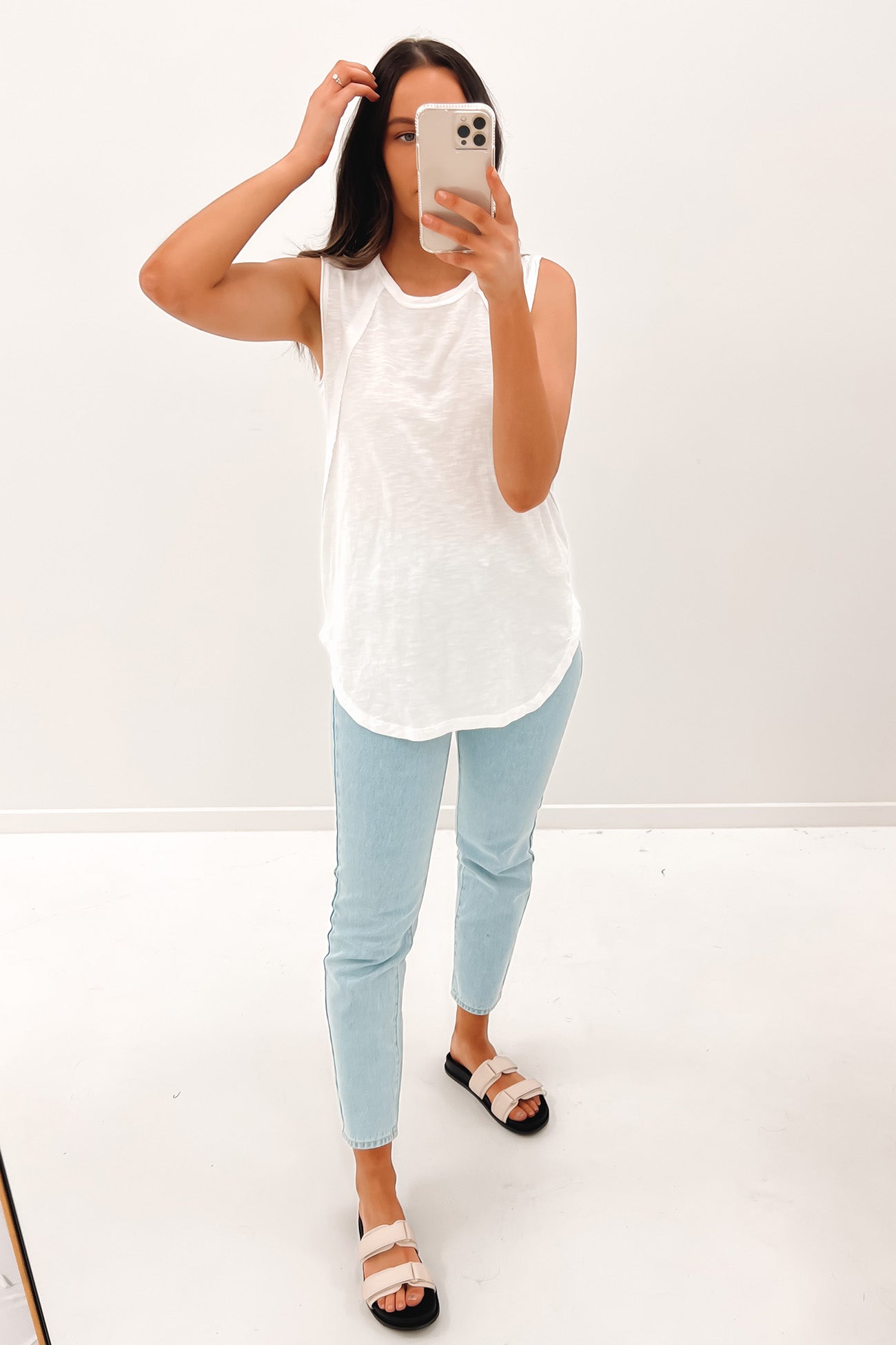 Mackenzie Tank White