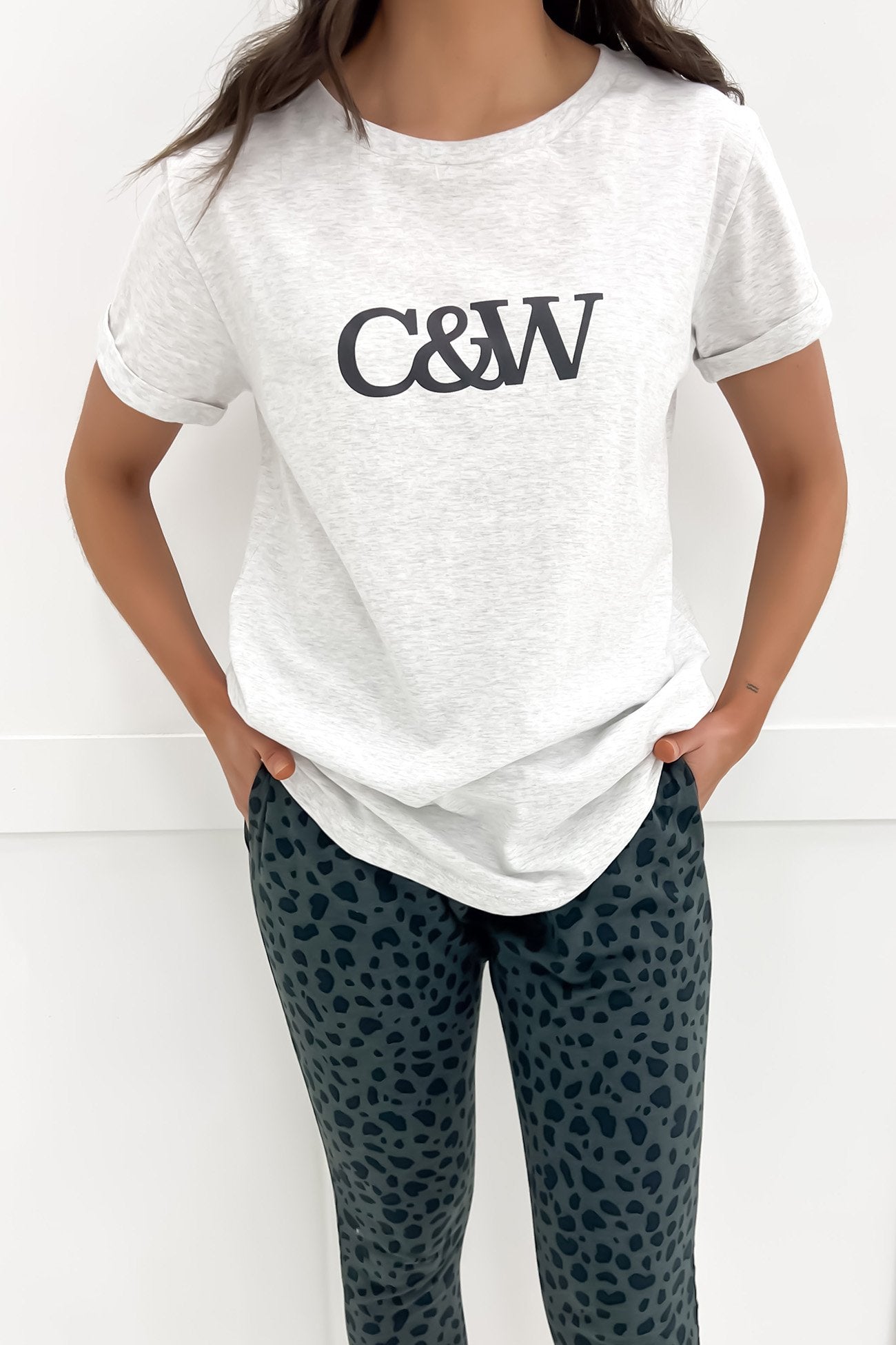Marlo Tee Grey Marle
