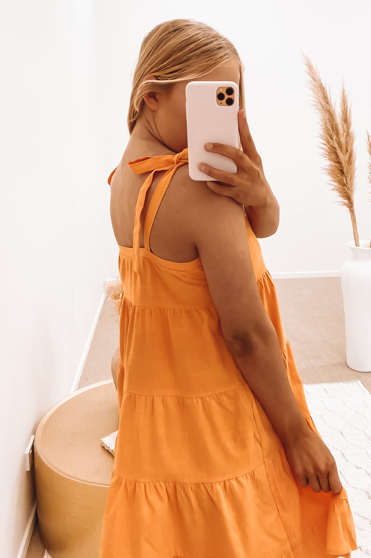 Marlon Mini Dress Orange