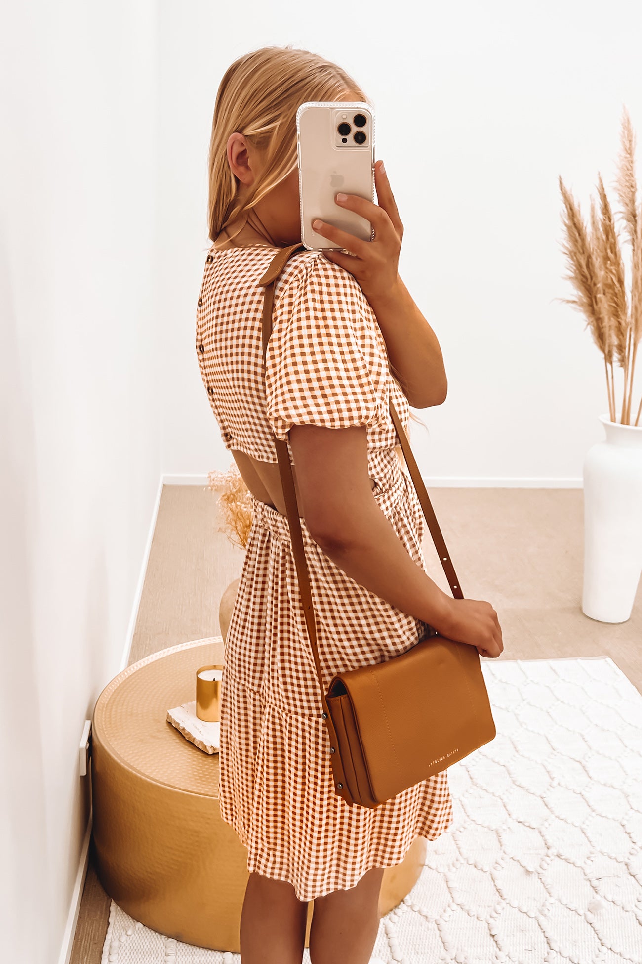 Maxton Mini Dress Brown