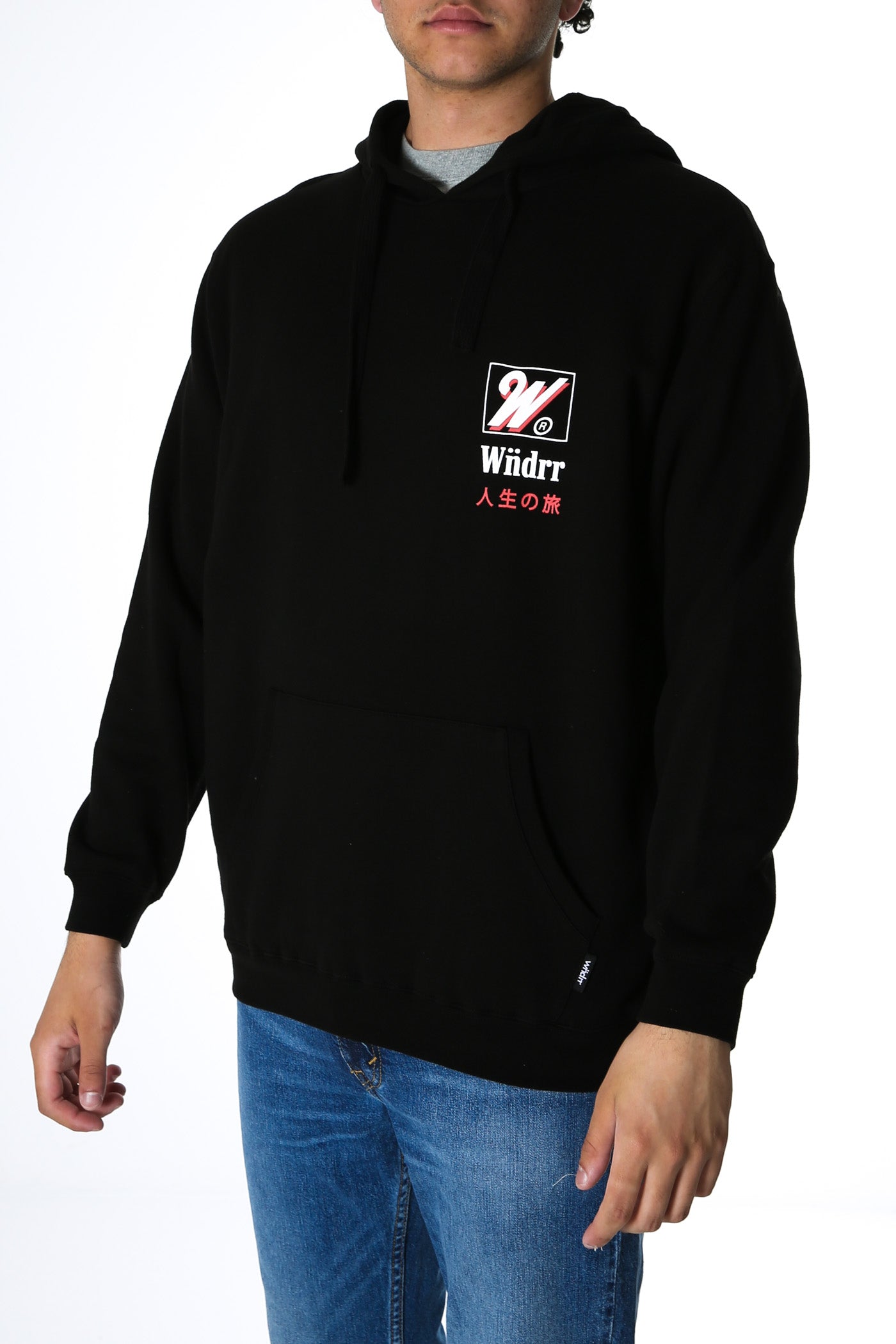 Maxwell Hood Sweat Black