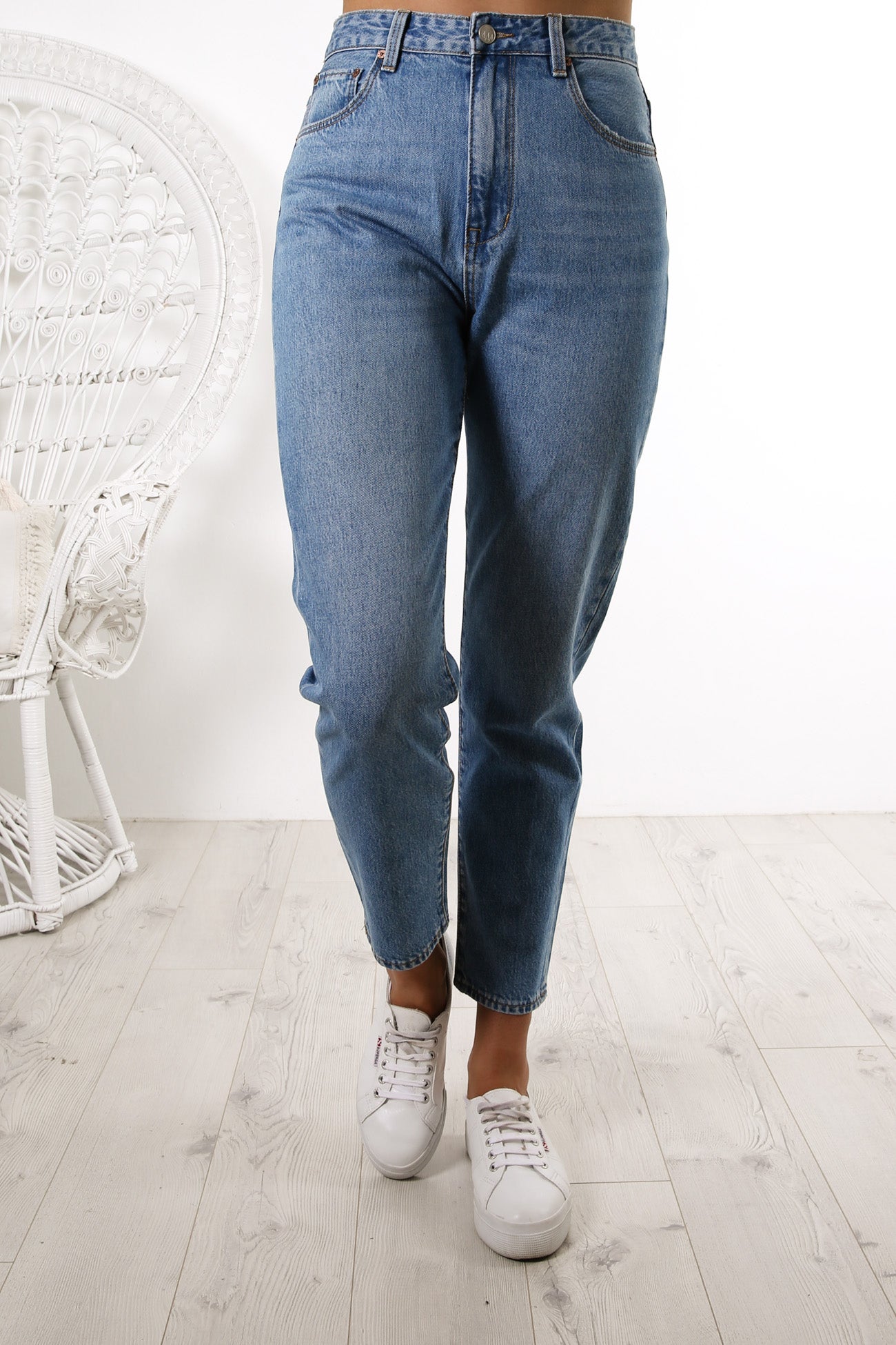 Meet My Mum Jean Organic Cotton Whitney Blues