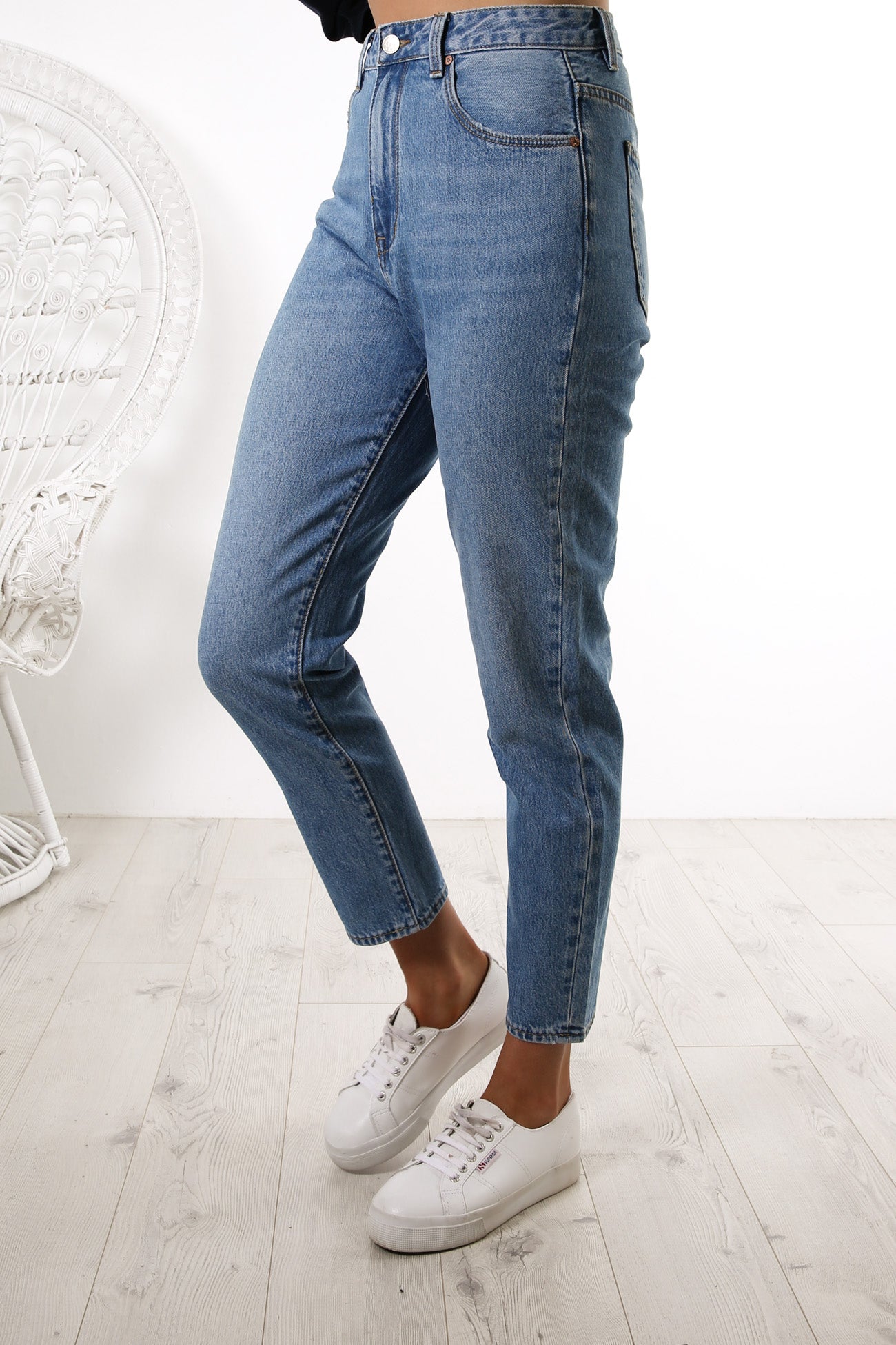 Meet My Mum Jean Organic Cotton Whitney Blues