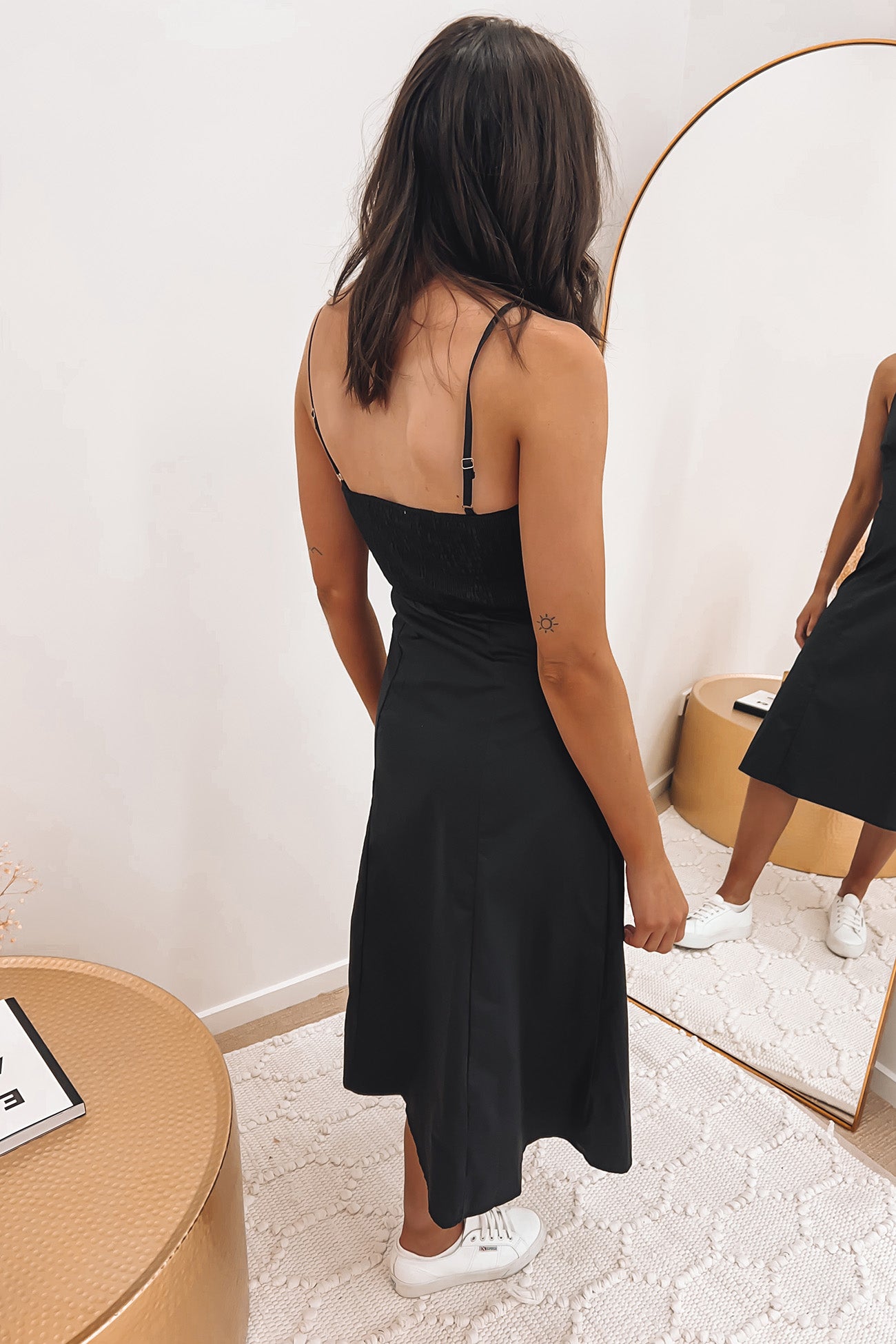 Mia Midi Dress Black