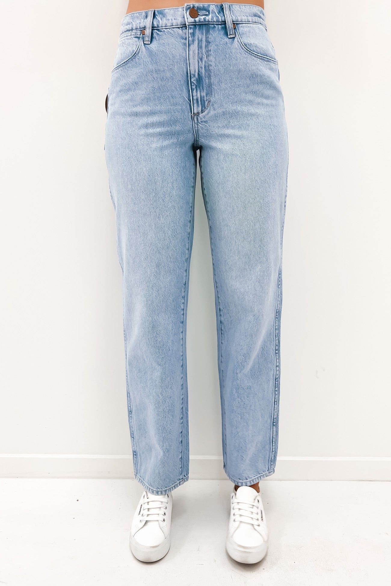 Mid Rise Vintage Straight Jean Summer Love