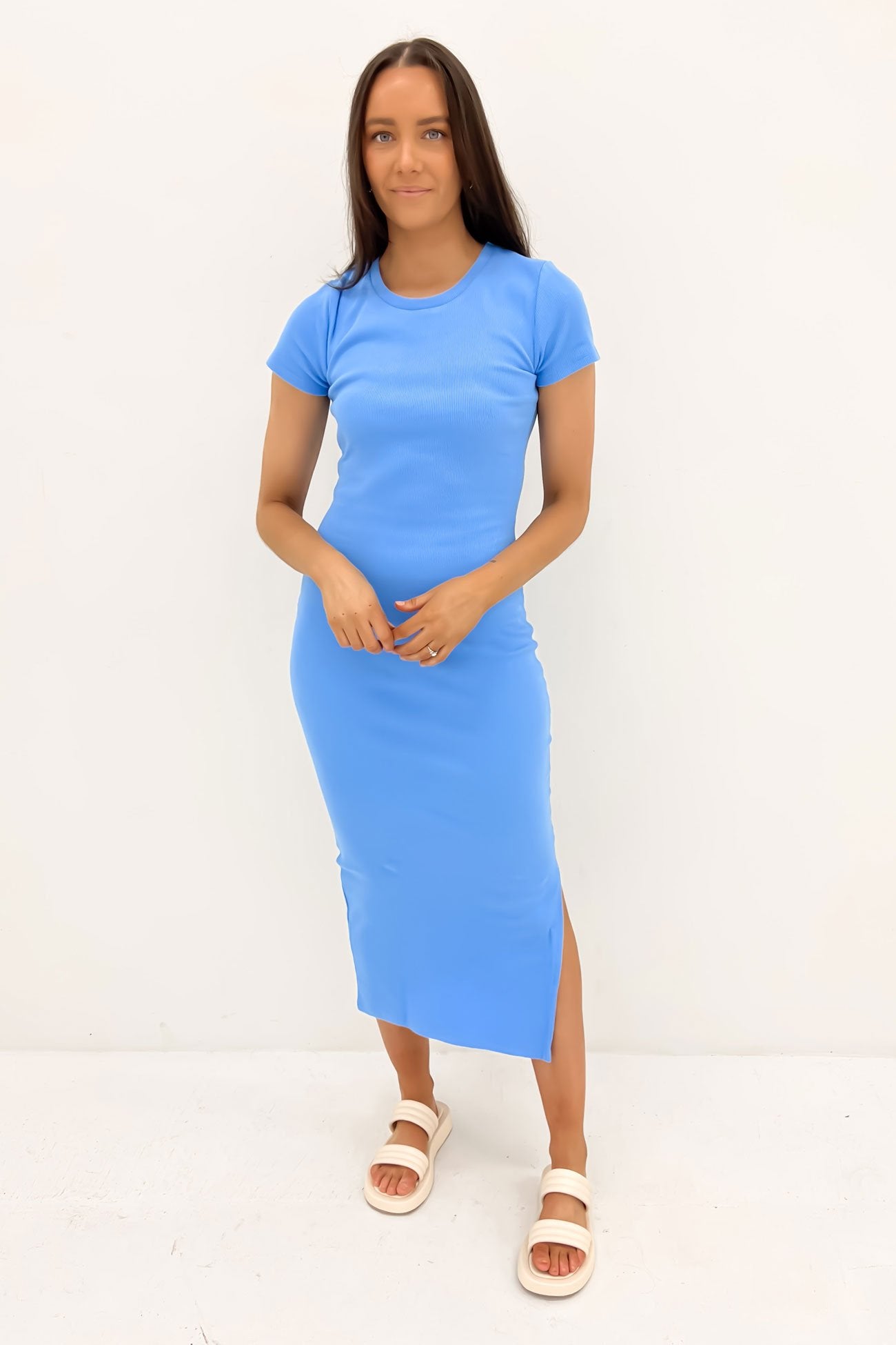 Mika Midi Dress Dark Blue