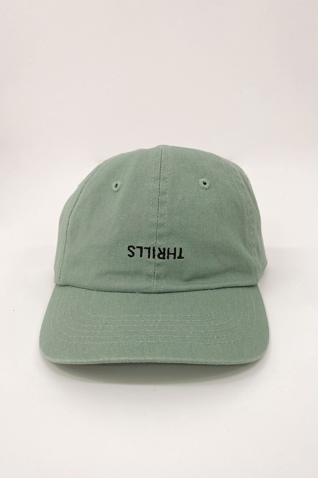 Minimal Thrills 6 Panel Cap Seaglass Green