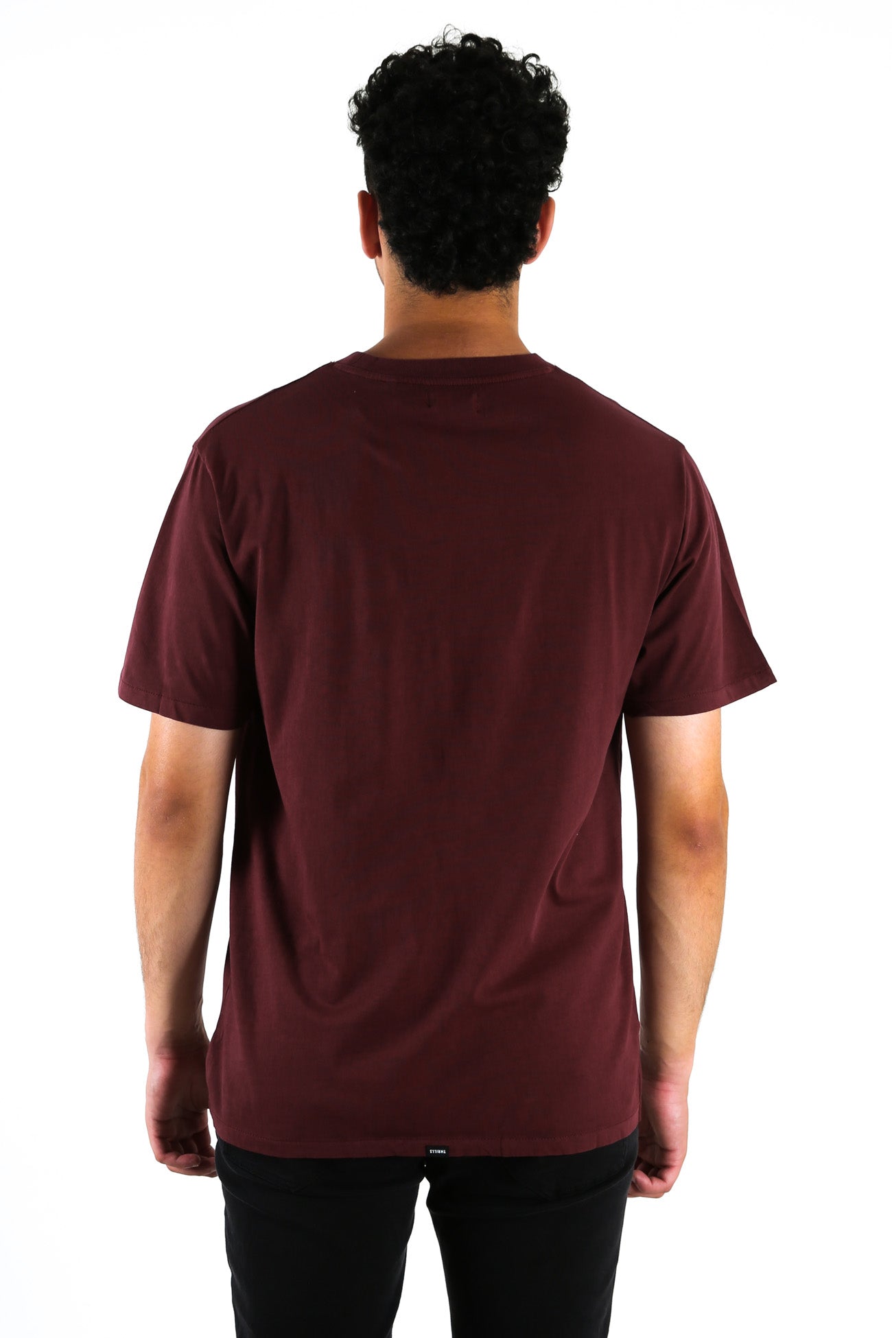 Minimal Thrills Merch Fit Tee Blood Red