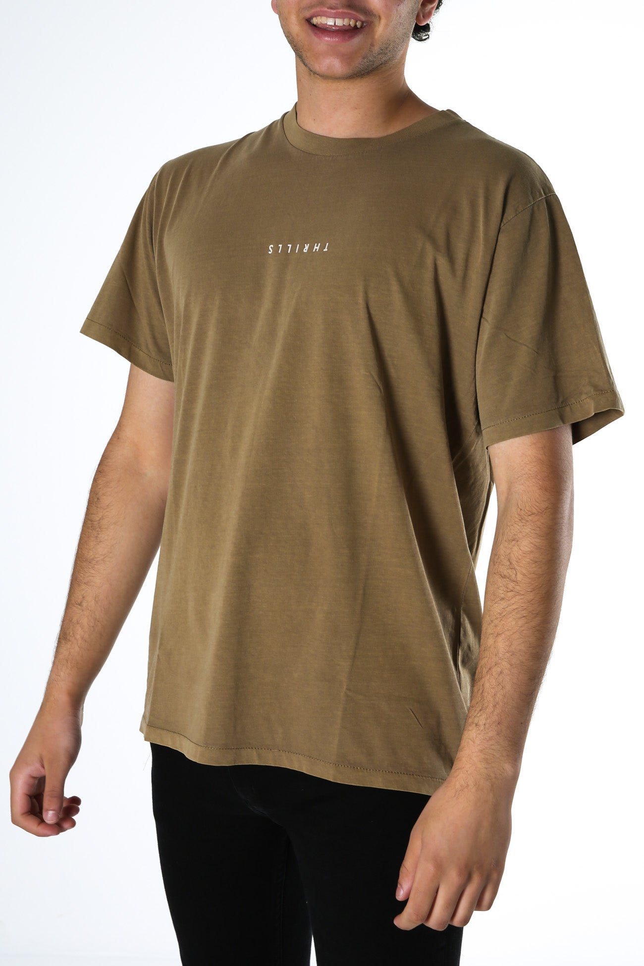 Minimal Thrills Merch Fit Tee Moss