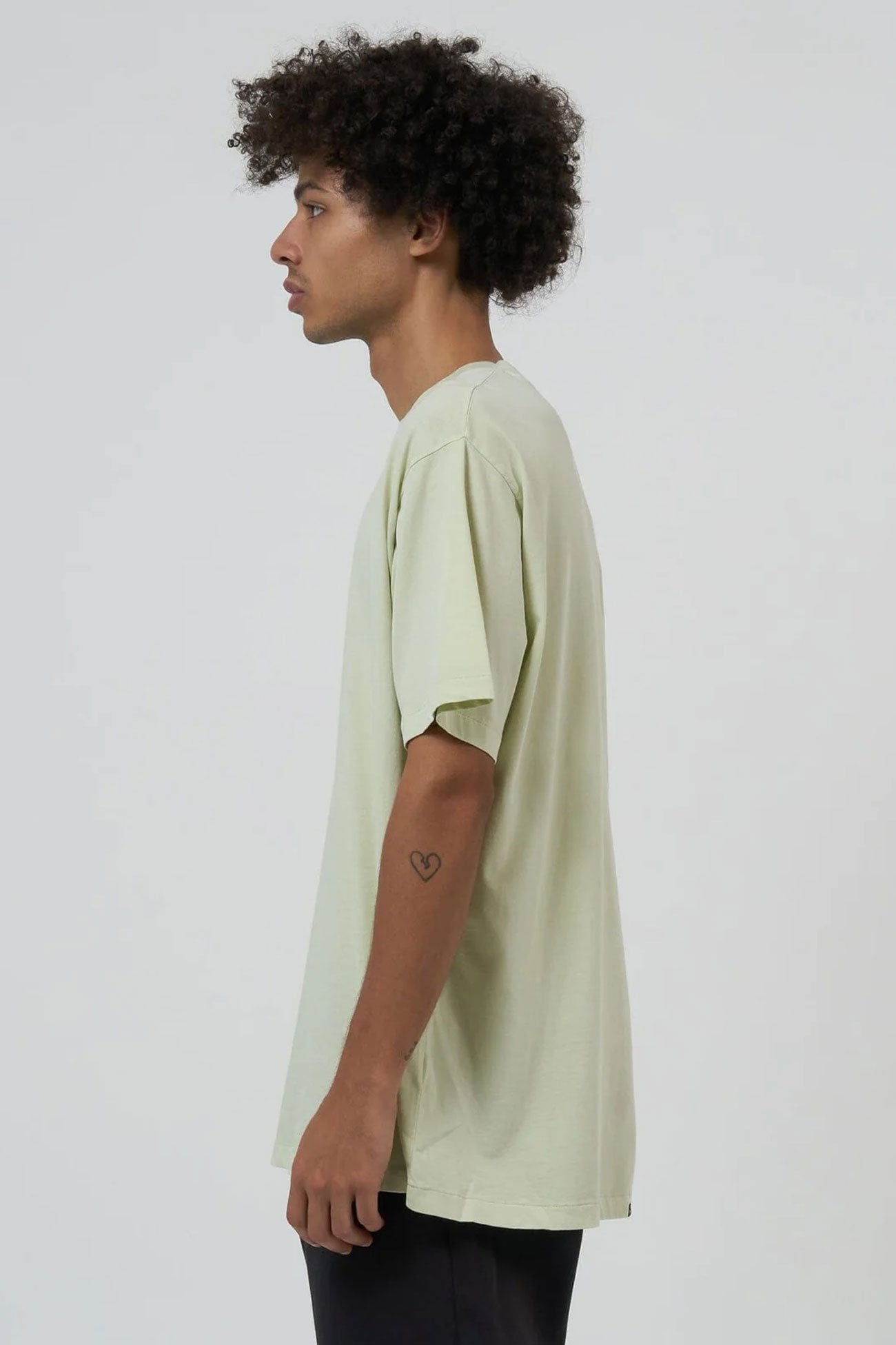 Minimal Thrills Merch Fit Tee Pistachio