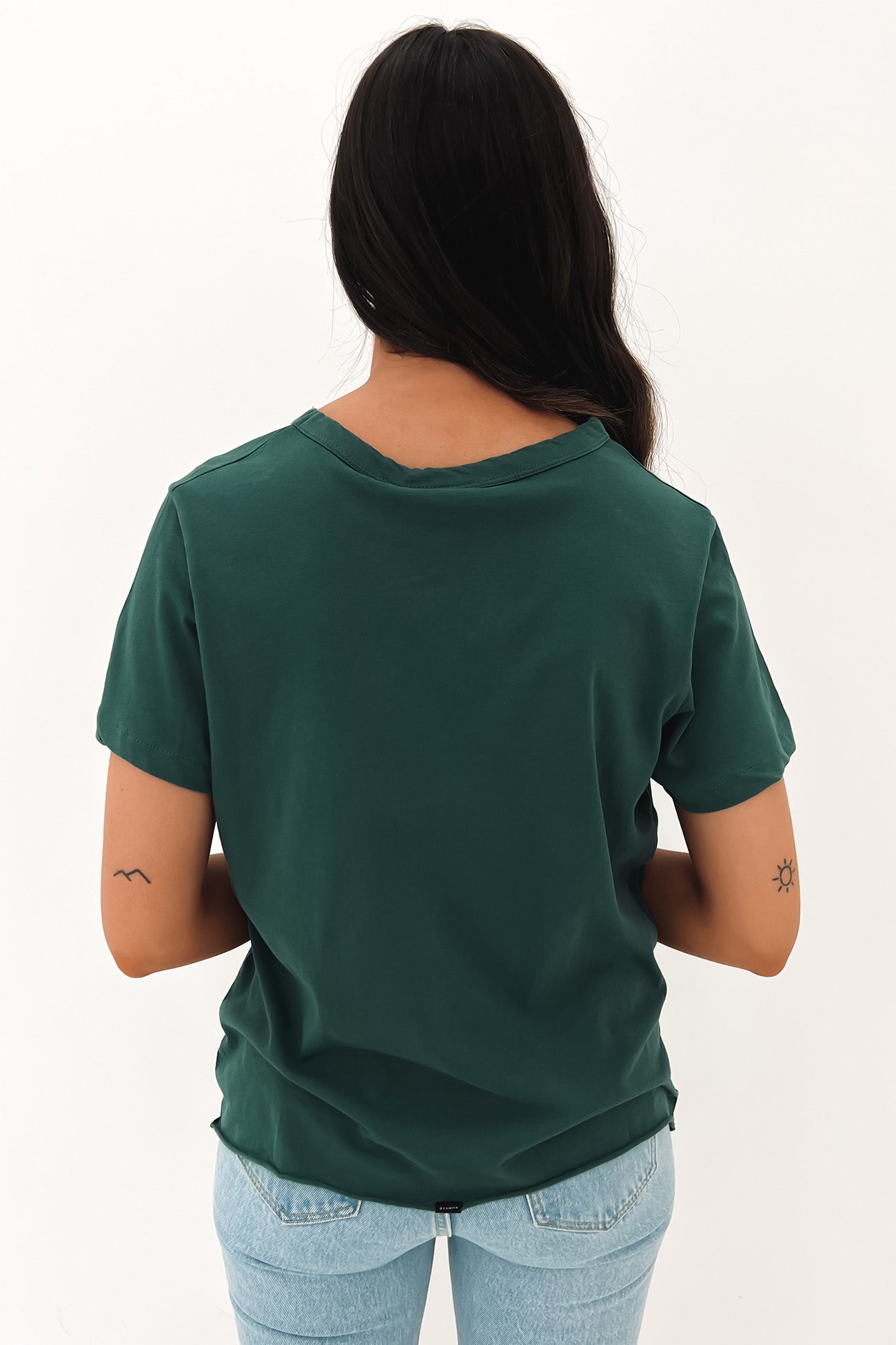 Minimal Thrills Relaxed Tee Mallard Green