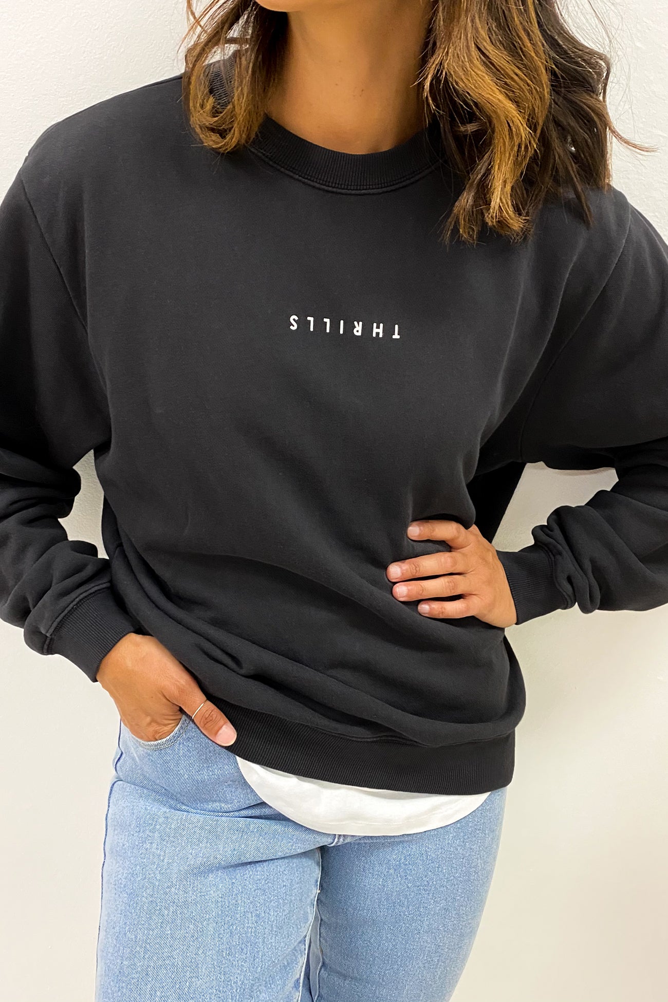 Minimal Thrills Crew Heritage Black