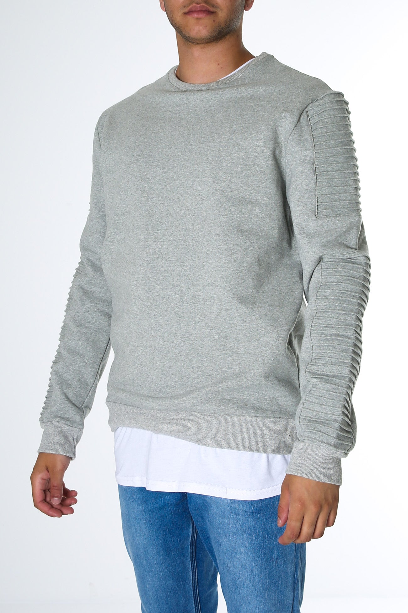 Montana Crew Grey Marle