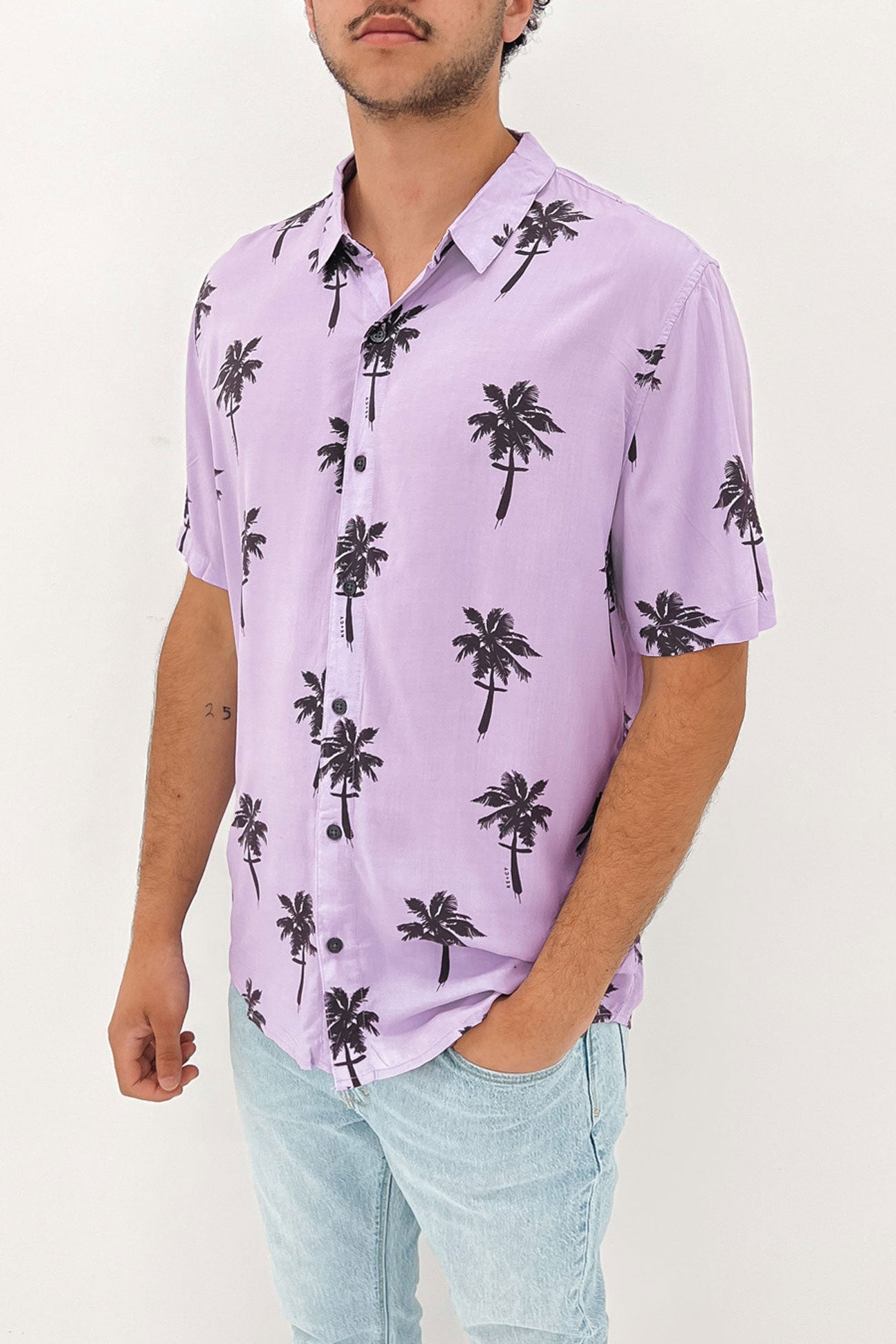 Mystery Relaxed Short Sleeve Shirt Multi Colour Print