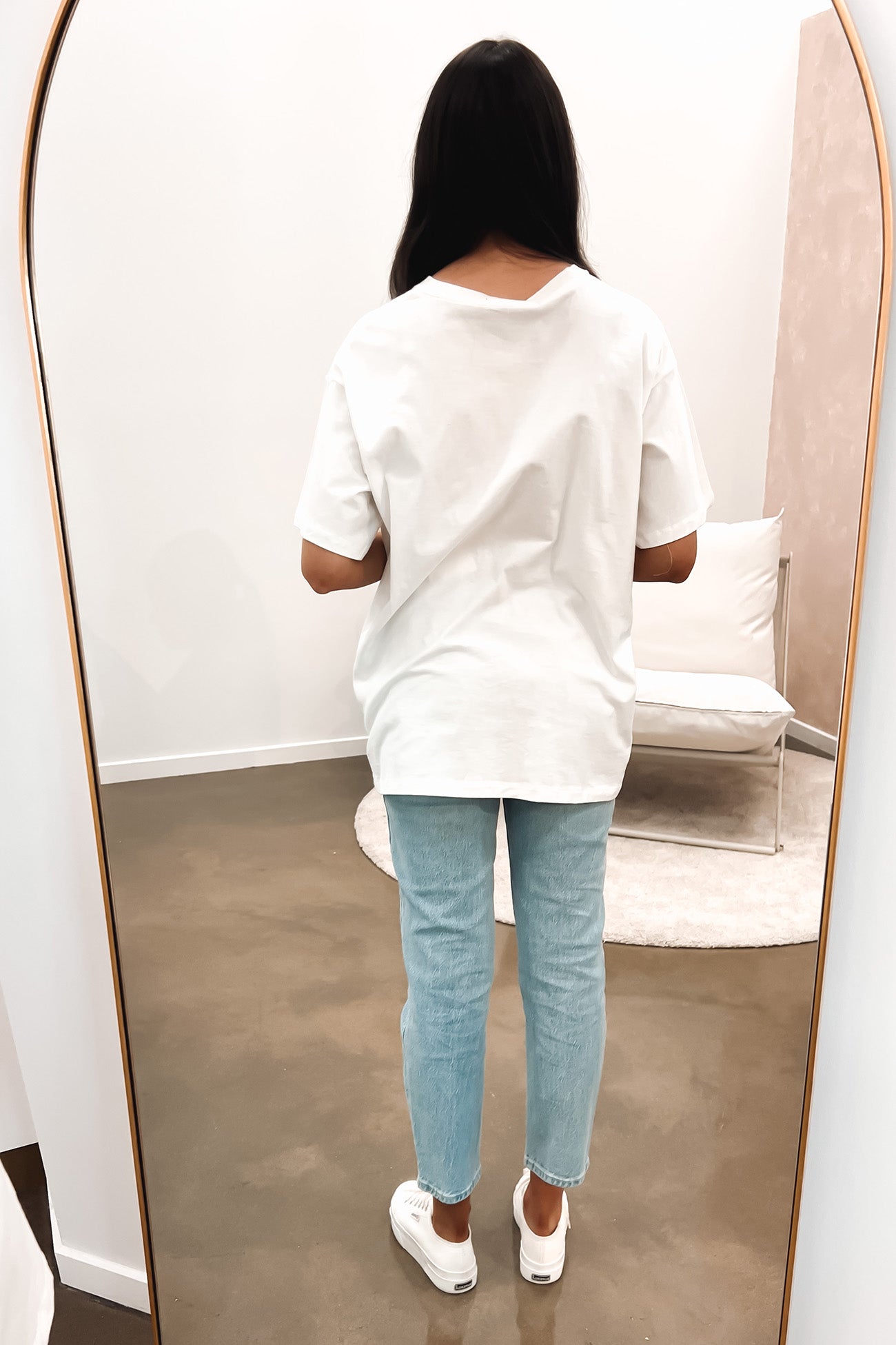 New Light Tee Vintage White