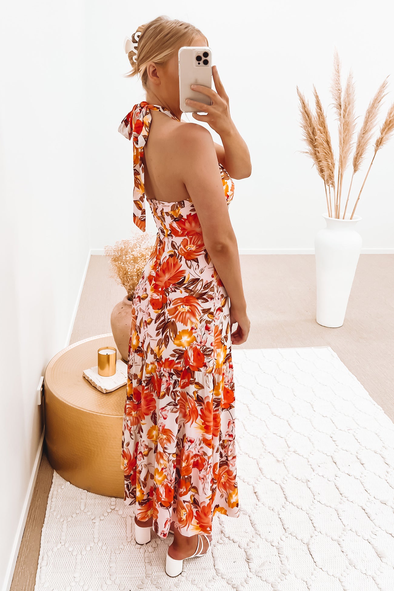 Octavia Midi Dress Floral