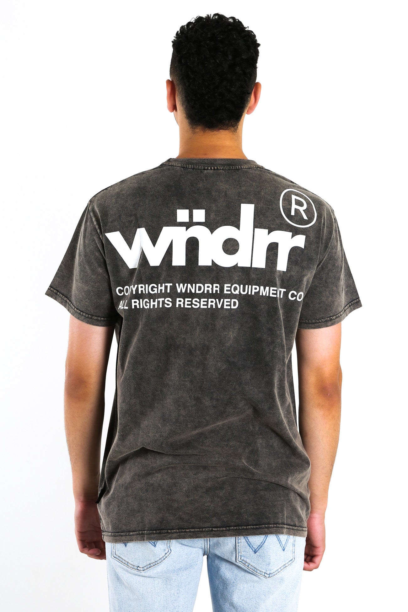 Offcut Custom Fit Tee Washed Black