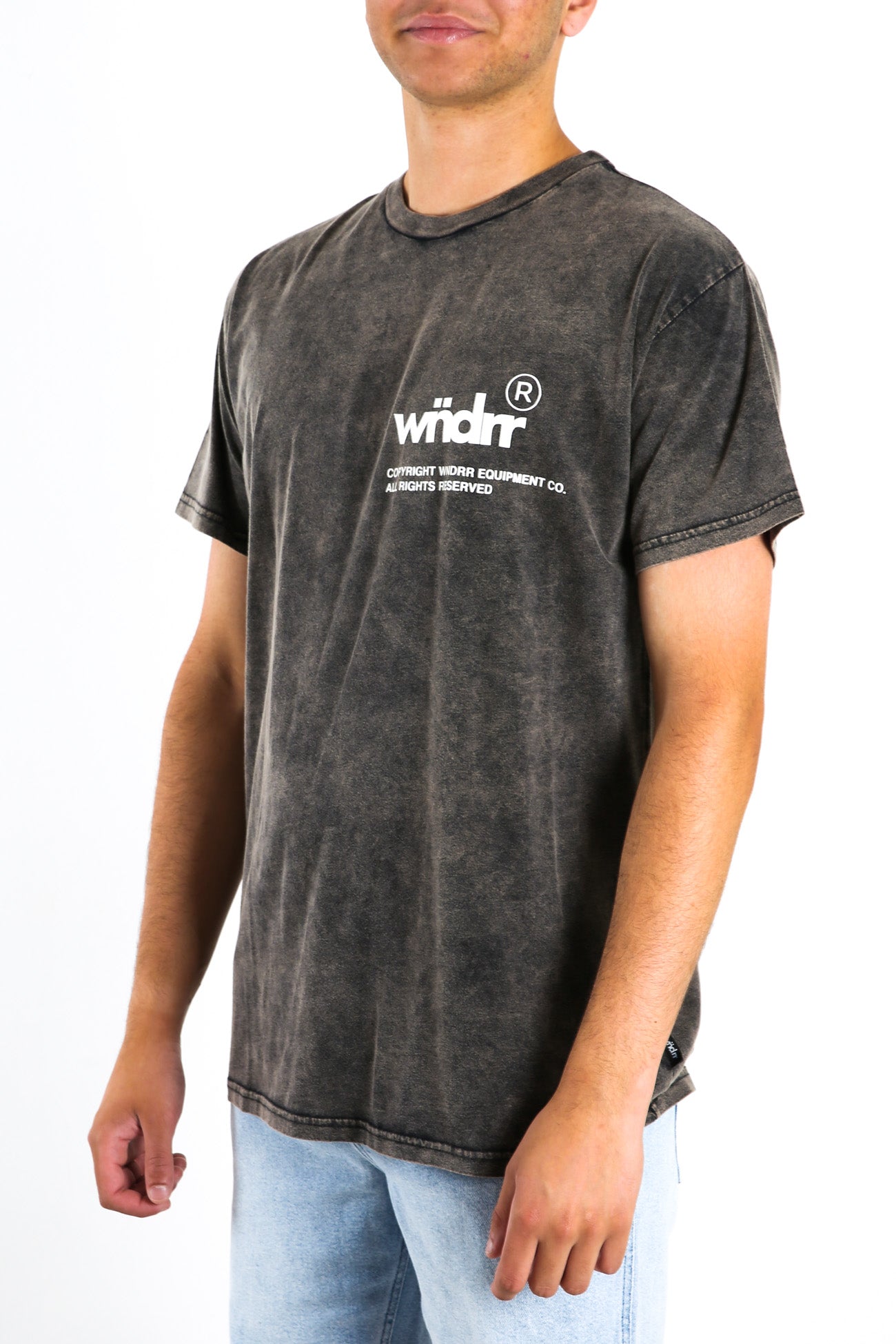 Offcut Custom Fit Tee Washed Black