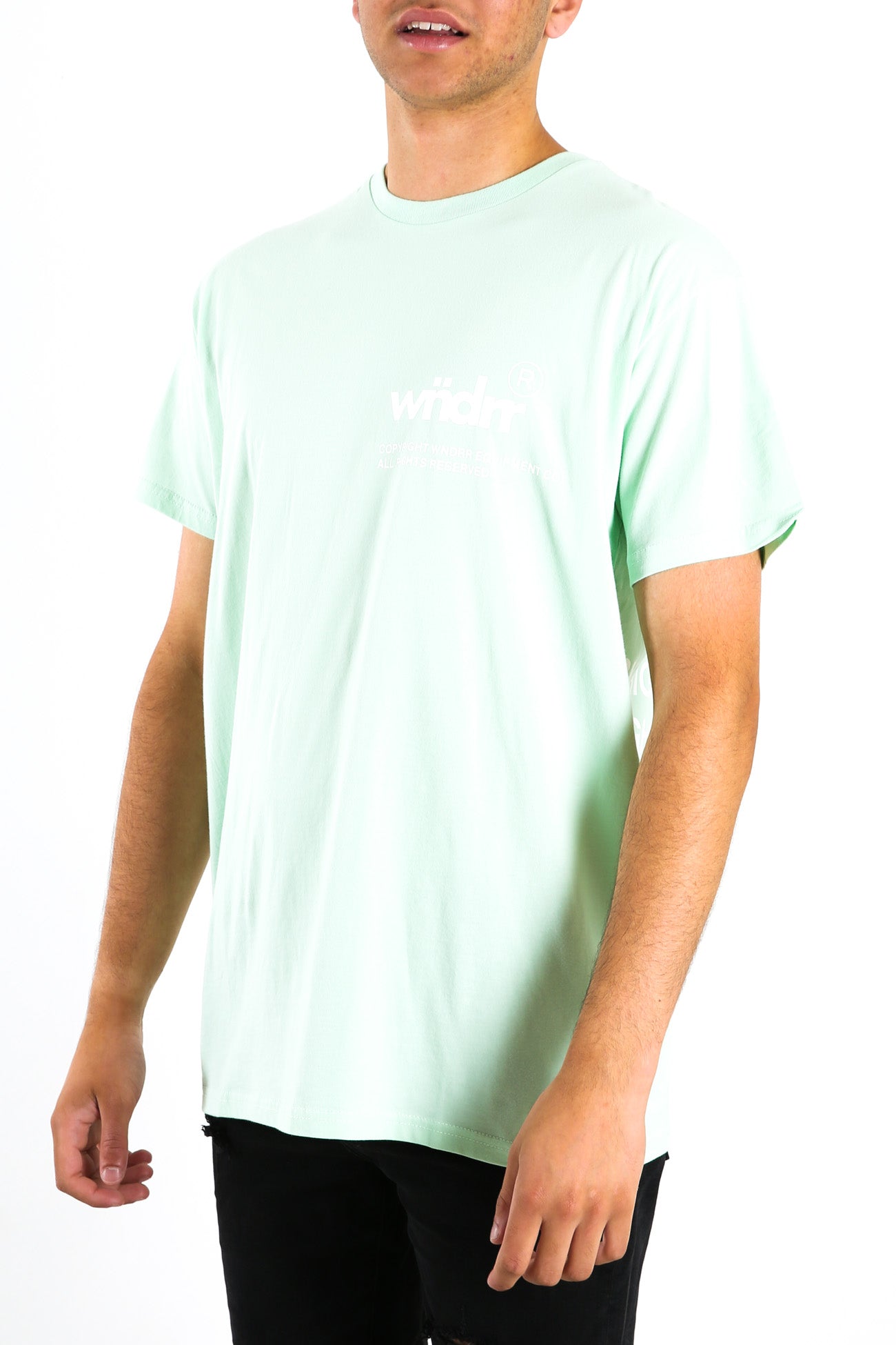 Offcut Custom Fit Tee Lime Green