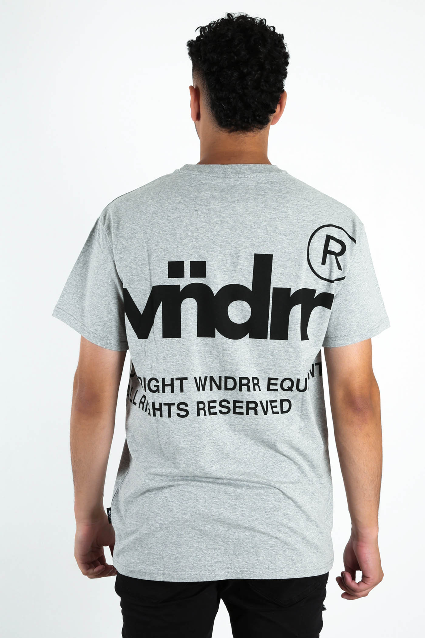 Offcut Custom Fit Tee Grey Marle