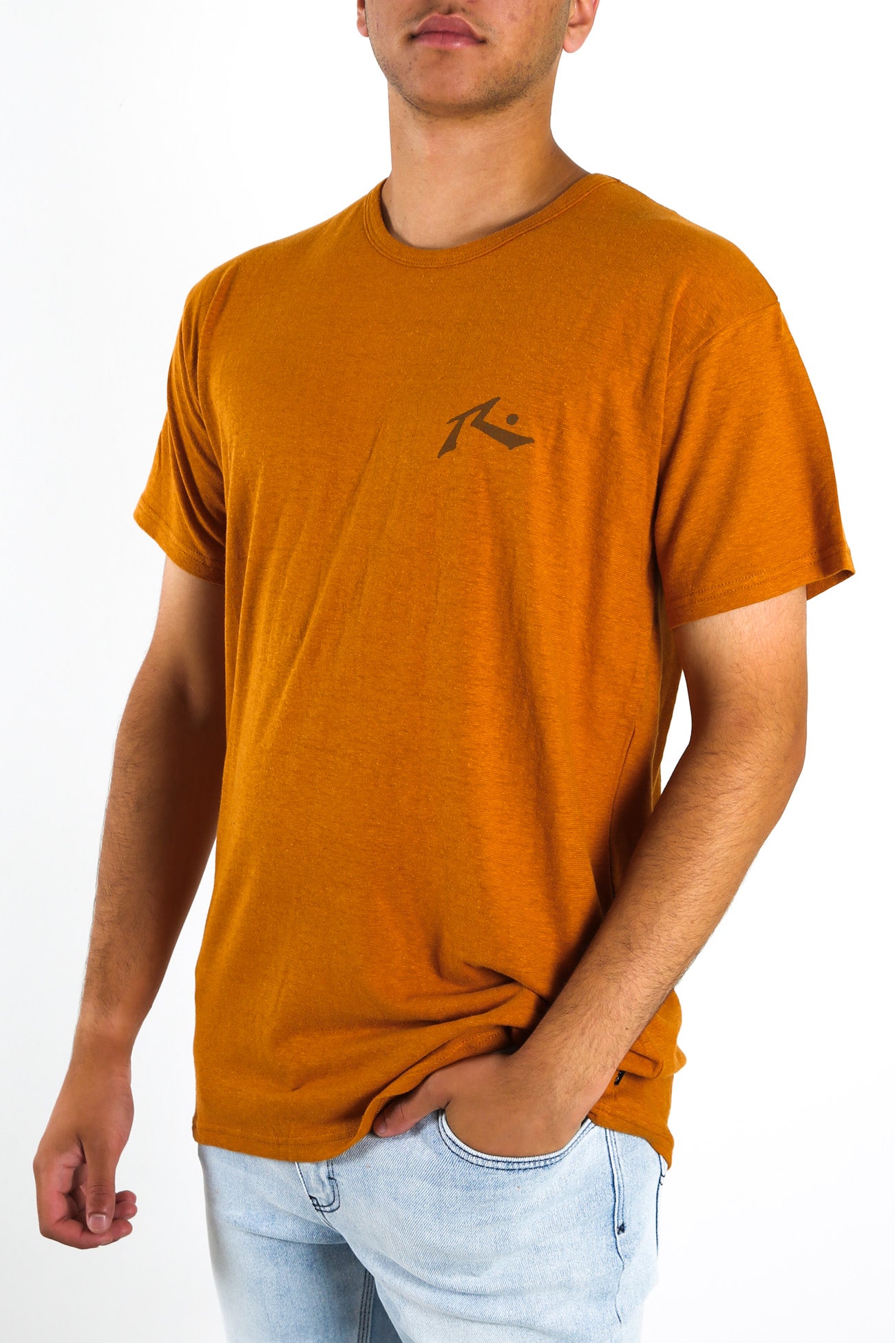 One Hit Hemp Short Sleeve Tee Camel