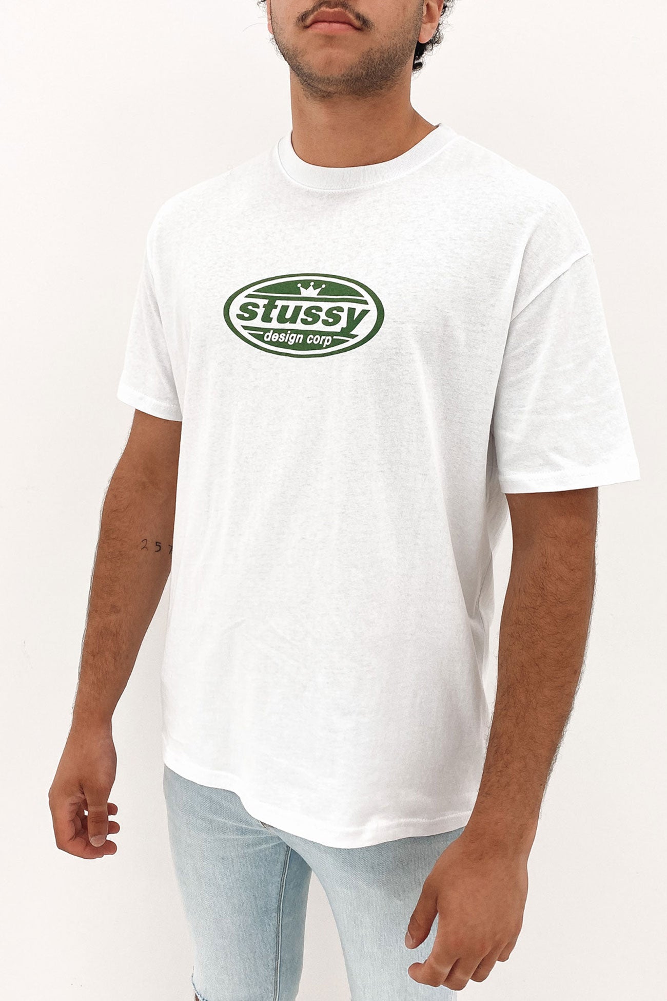 Oval Corp. Short Sleeve Tee White