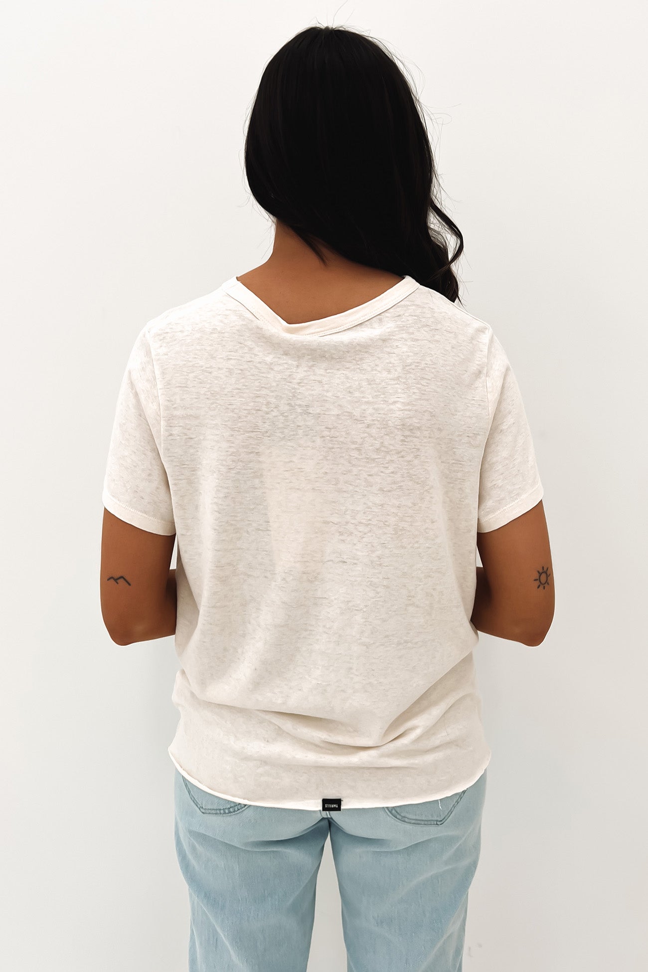 Paradise Thrills Hemp Relaxed Tee Tofu