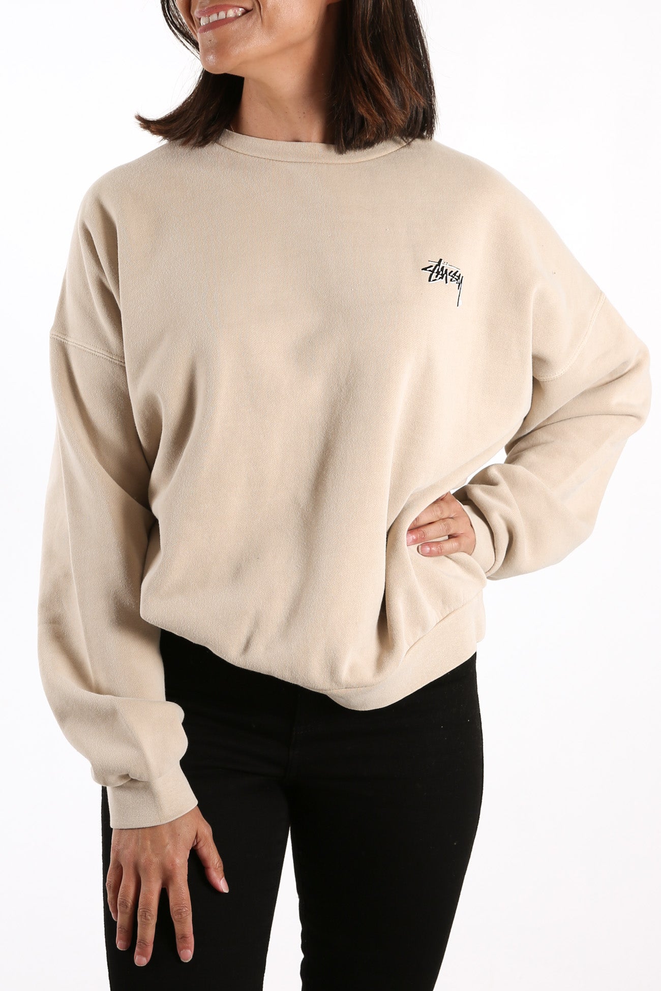 Parkway Oversized Crew Light Sienna