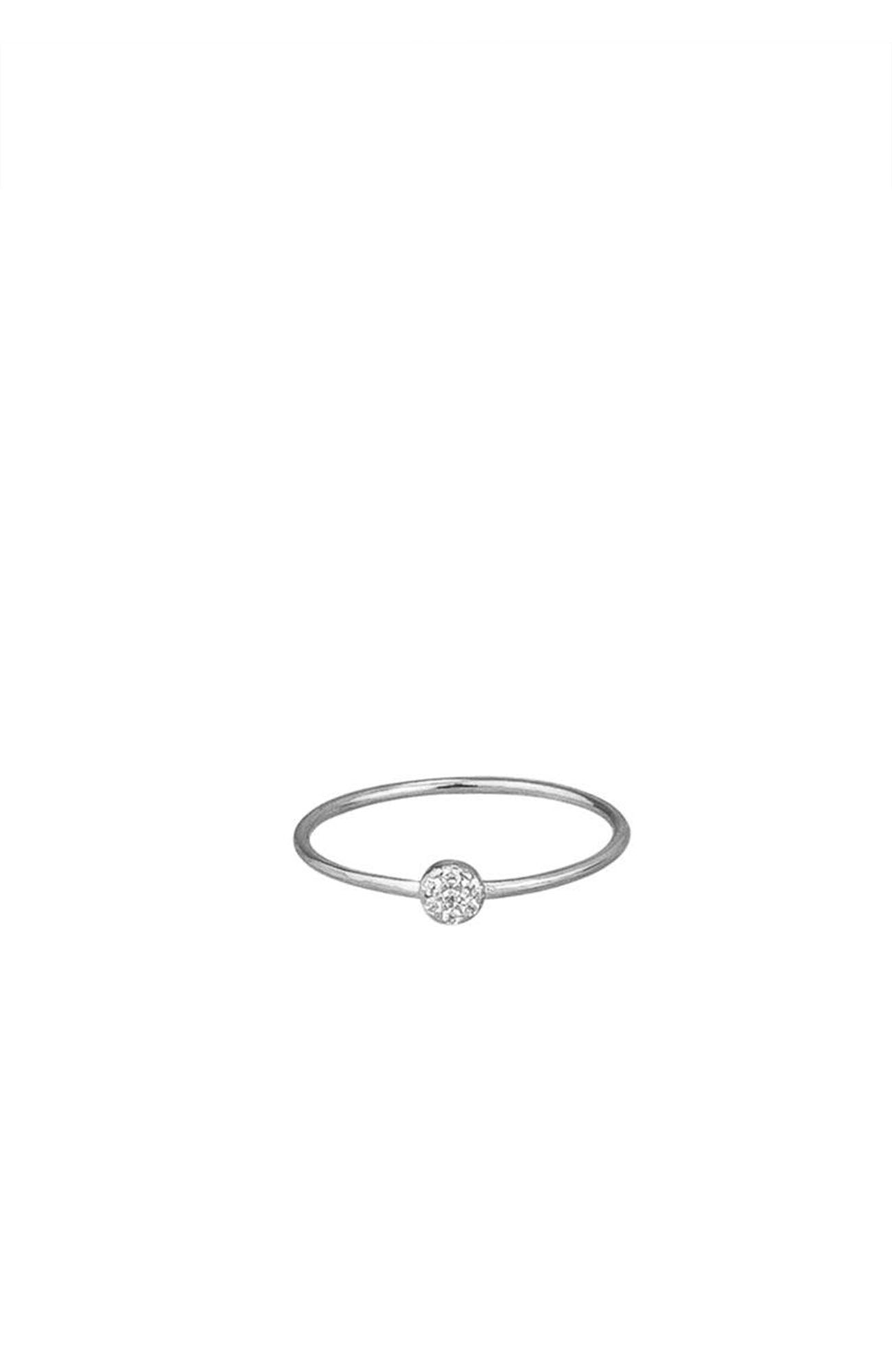 Petite Circle Ring Silver