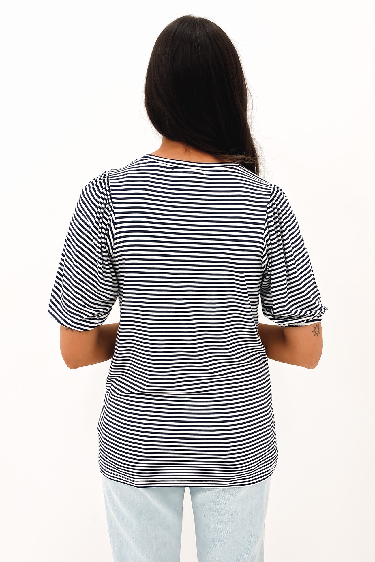 Porto Puff Sleeve Stripe