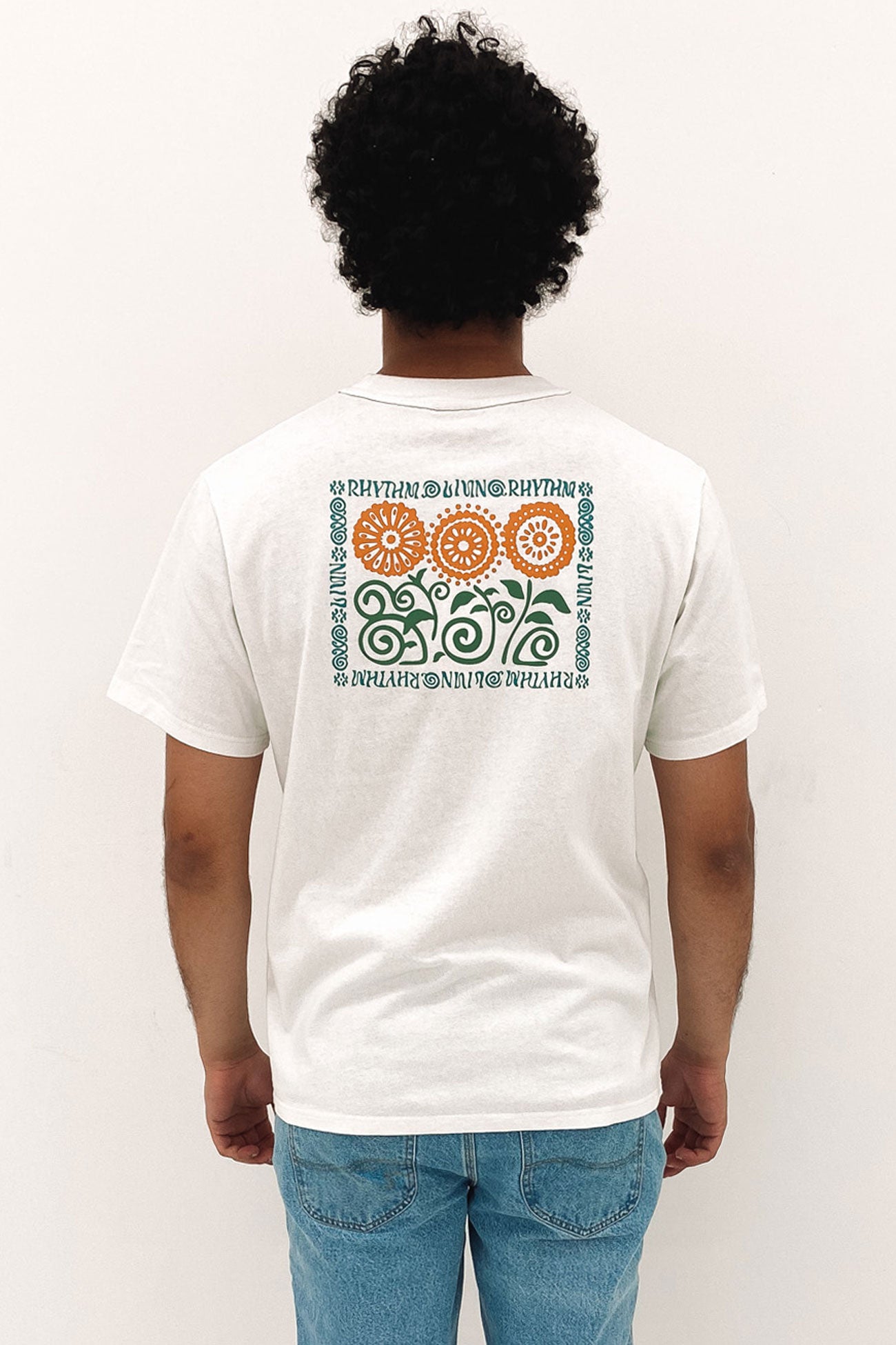 Protea Vintage Short Sleeve T-Shirt Vintage White