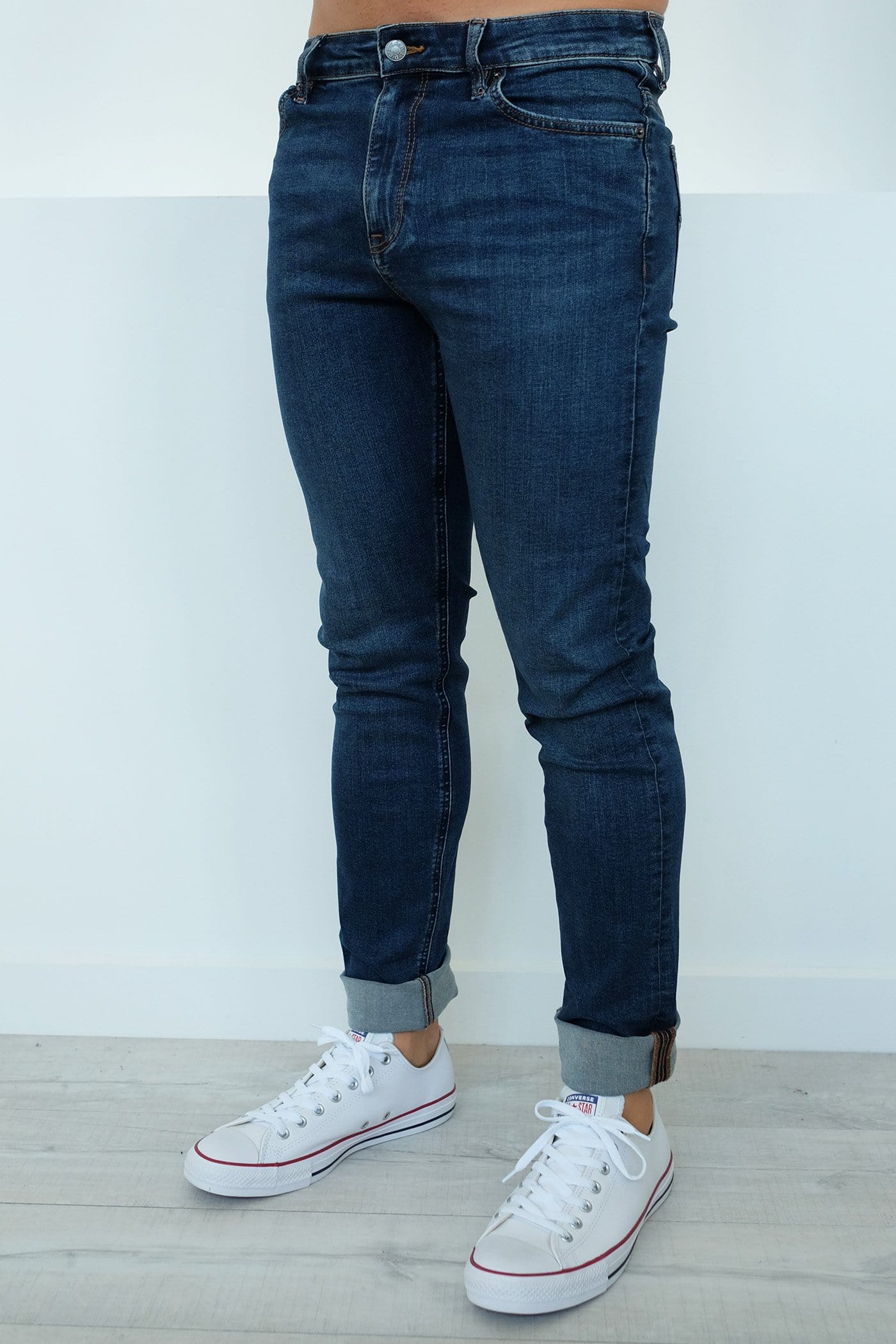R2 Slim And Narrow Jean Atlantis Blue Riders - Jean Jail