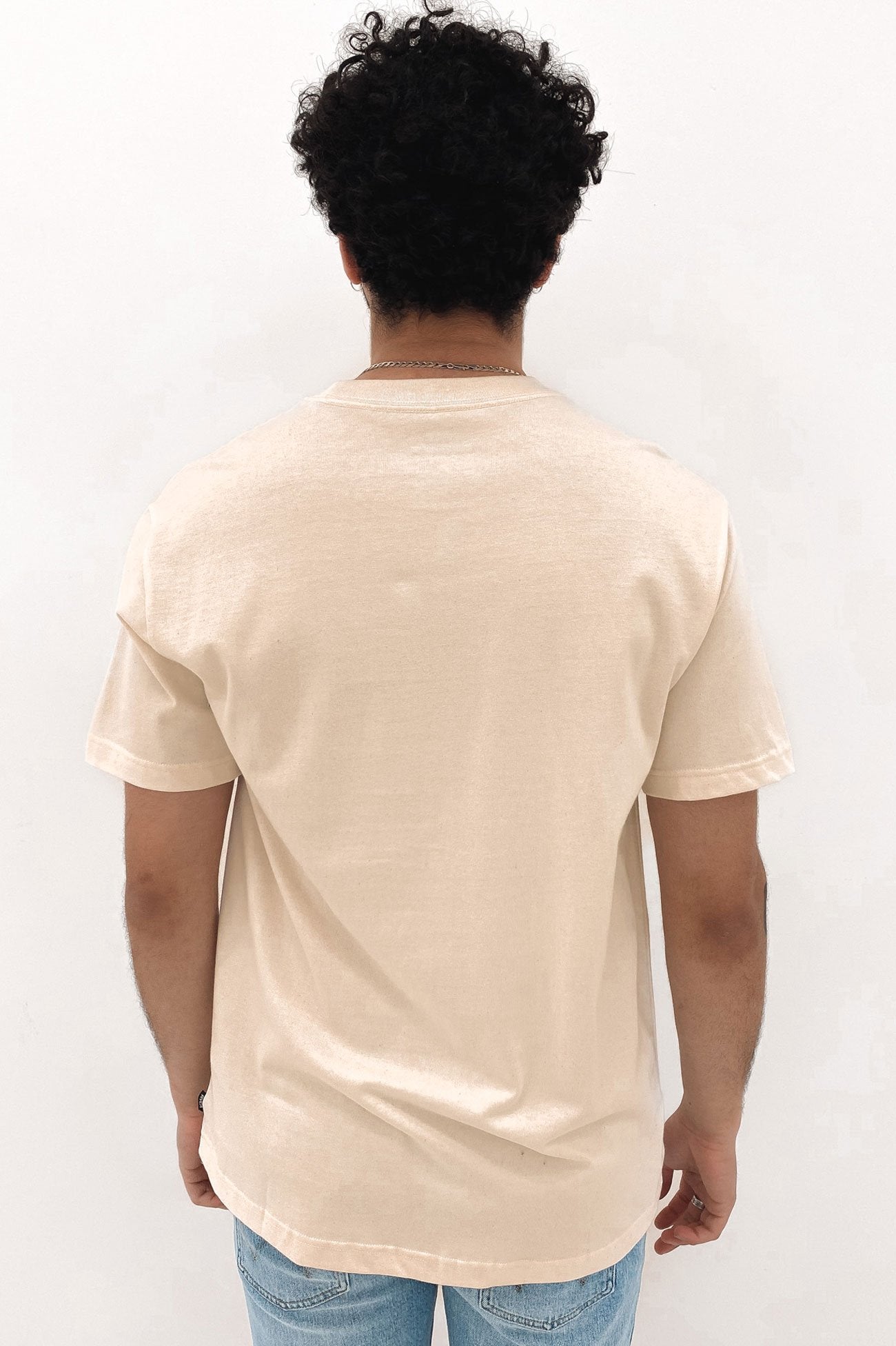 RVCA Circa Short Sleeve Tee Unbleached